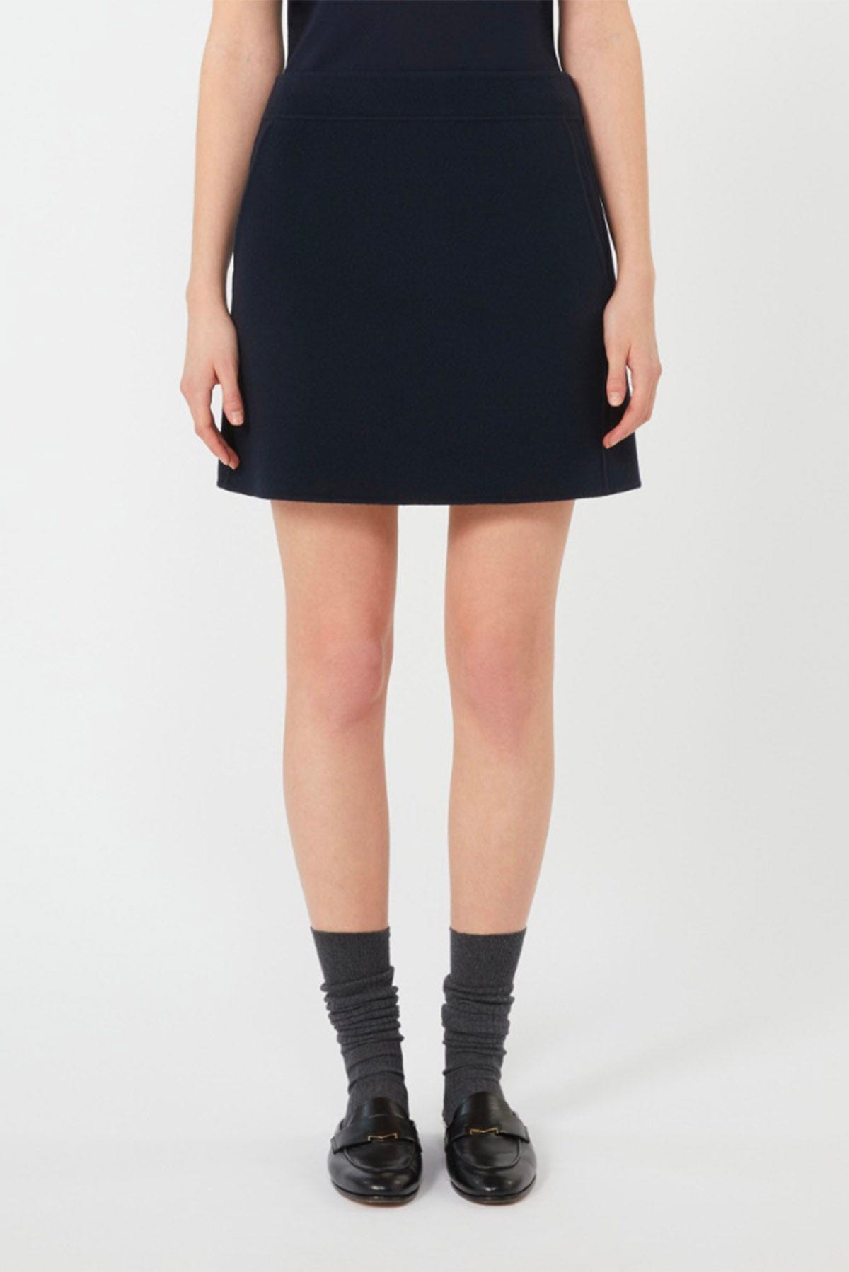 MAXMARA'S BRANDS GONNA  BLU / 34 Gonna corta di lana donna 'S Max Mara Aida