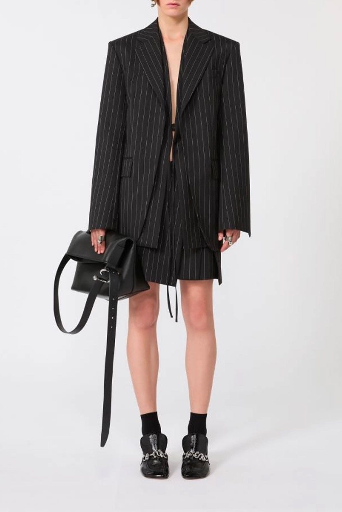 MAXMARA'S BRANDS GONNA  Gonna corta gessata Sportmax Spxfatti