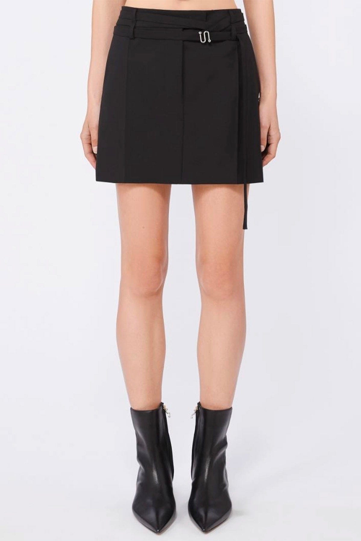 MAXMARA&#39;S BRANDS GONNA  Gonna corta nera Sportmax Fify
