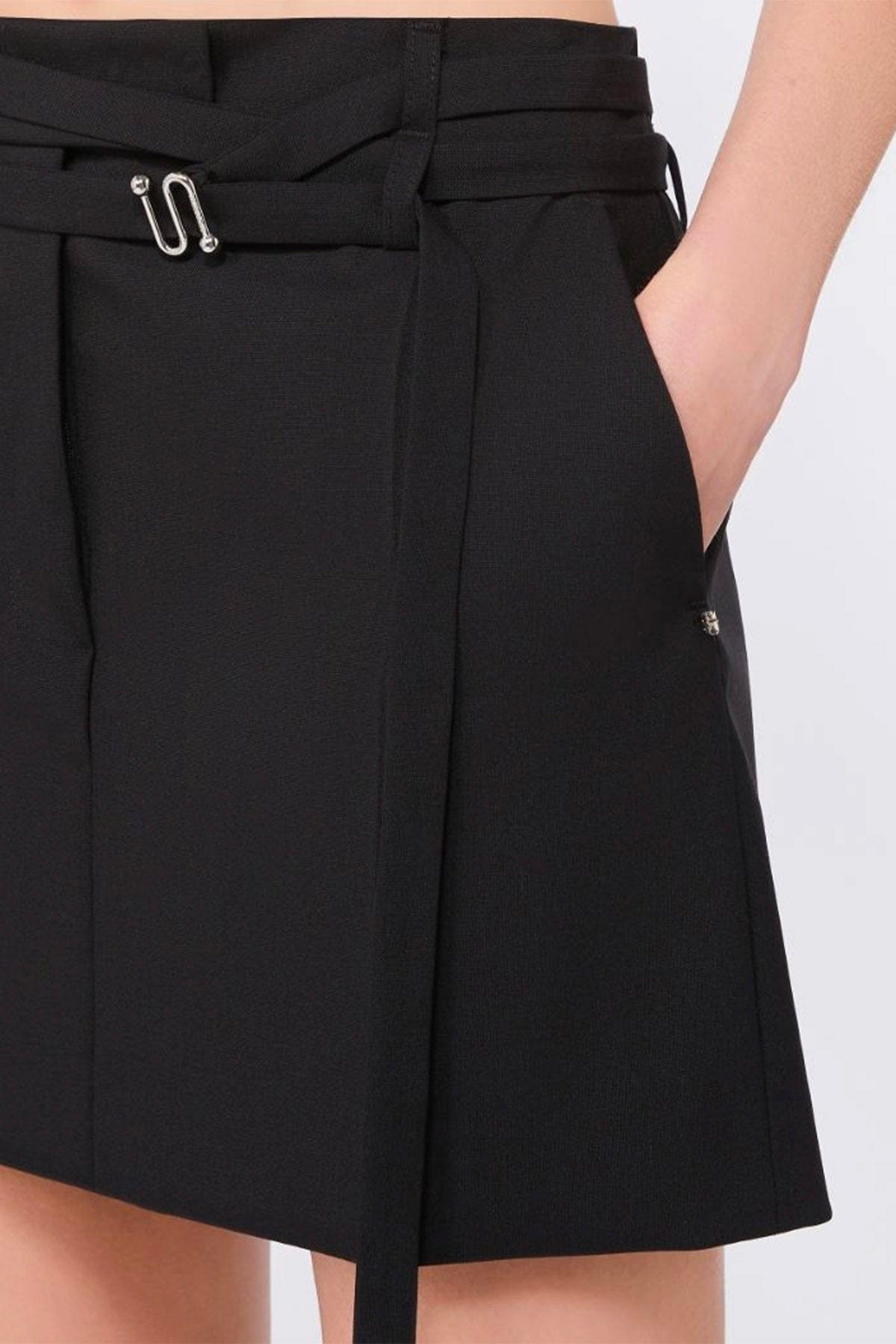 MAXMARA&#39;S BRANDS GONNA  Gonna corta nera Sportmax Fify
