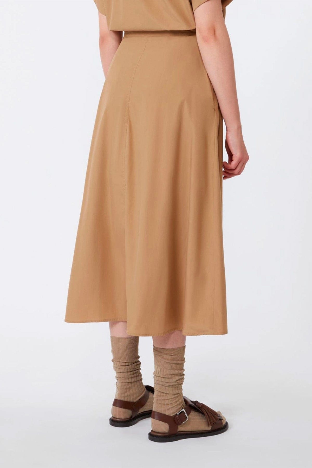 MAXMARA'S BRANDS GONNA  Gonna in cotone lunga Weekend Max Mara Wkdzattera