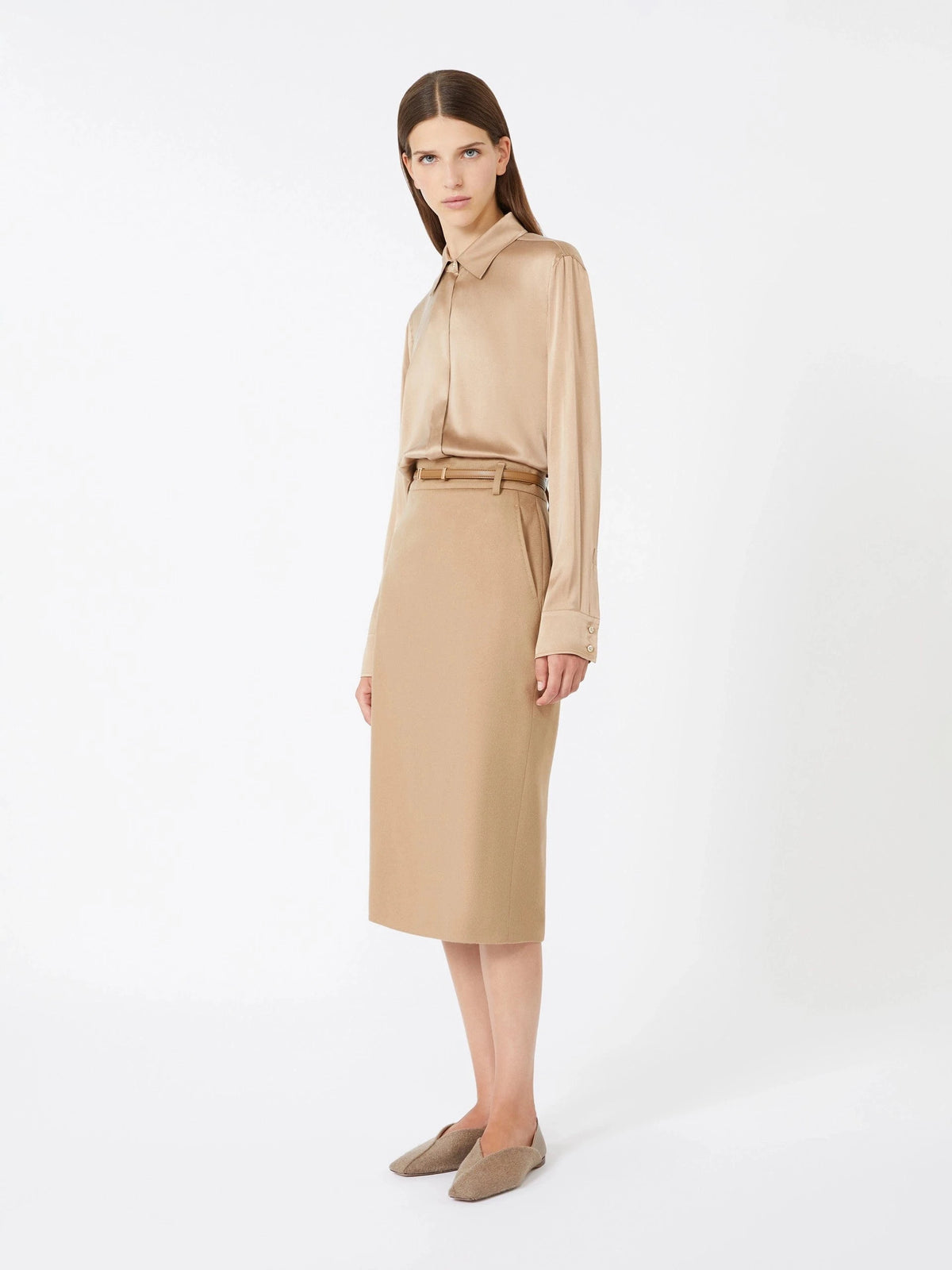 MAXMARA&#39;S BRANDS GONNA  Gonna in lana Studio Max Mara Alete1234