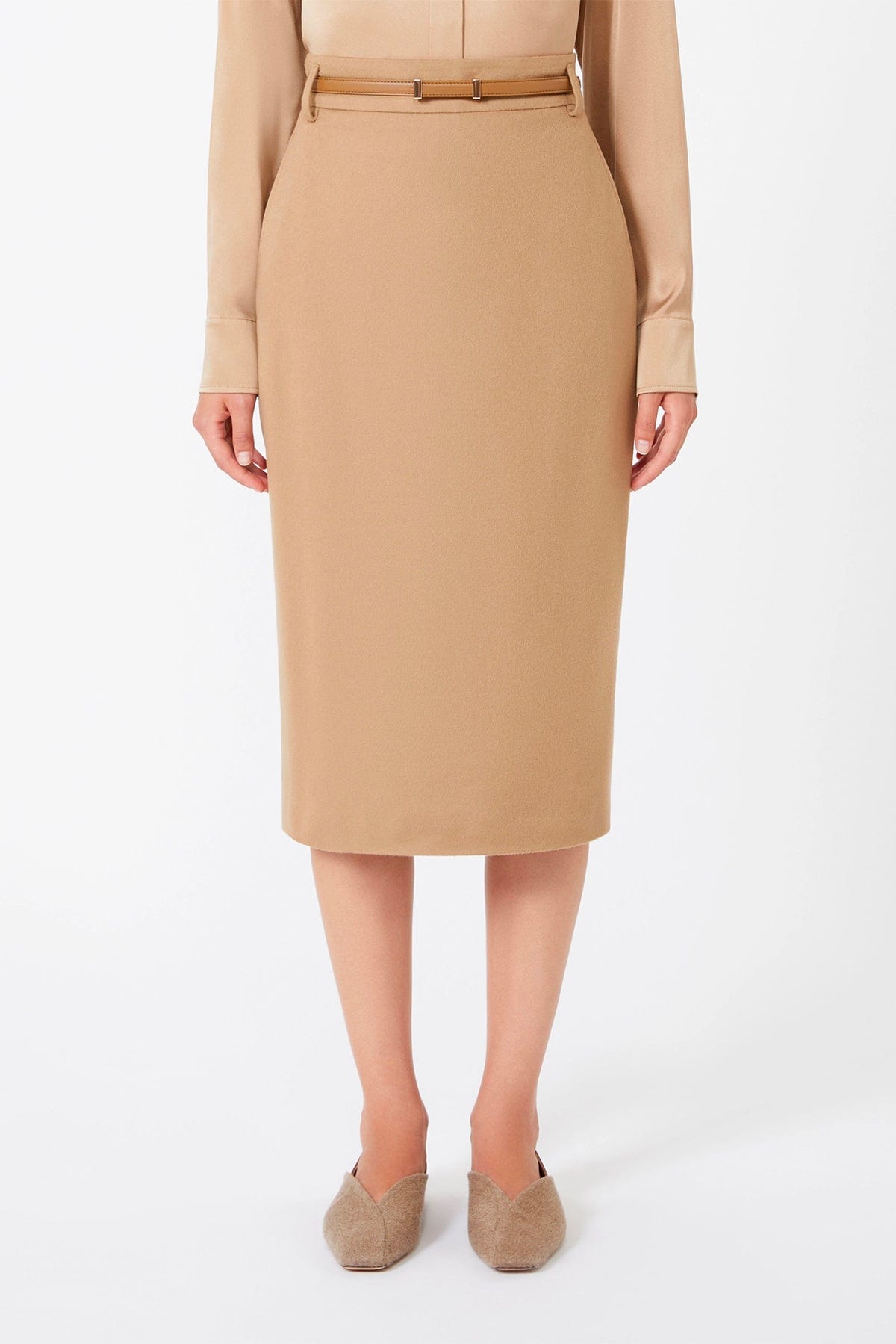 MAXMARA&#39;S BRANDS GONNA  Gonna in lana Studio Max Mara Alete1234