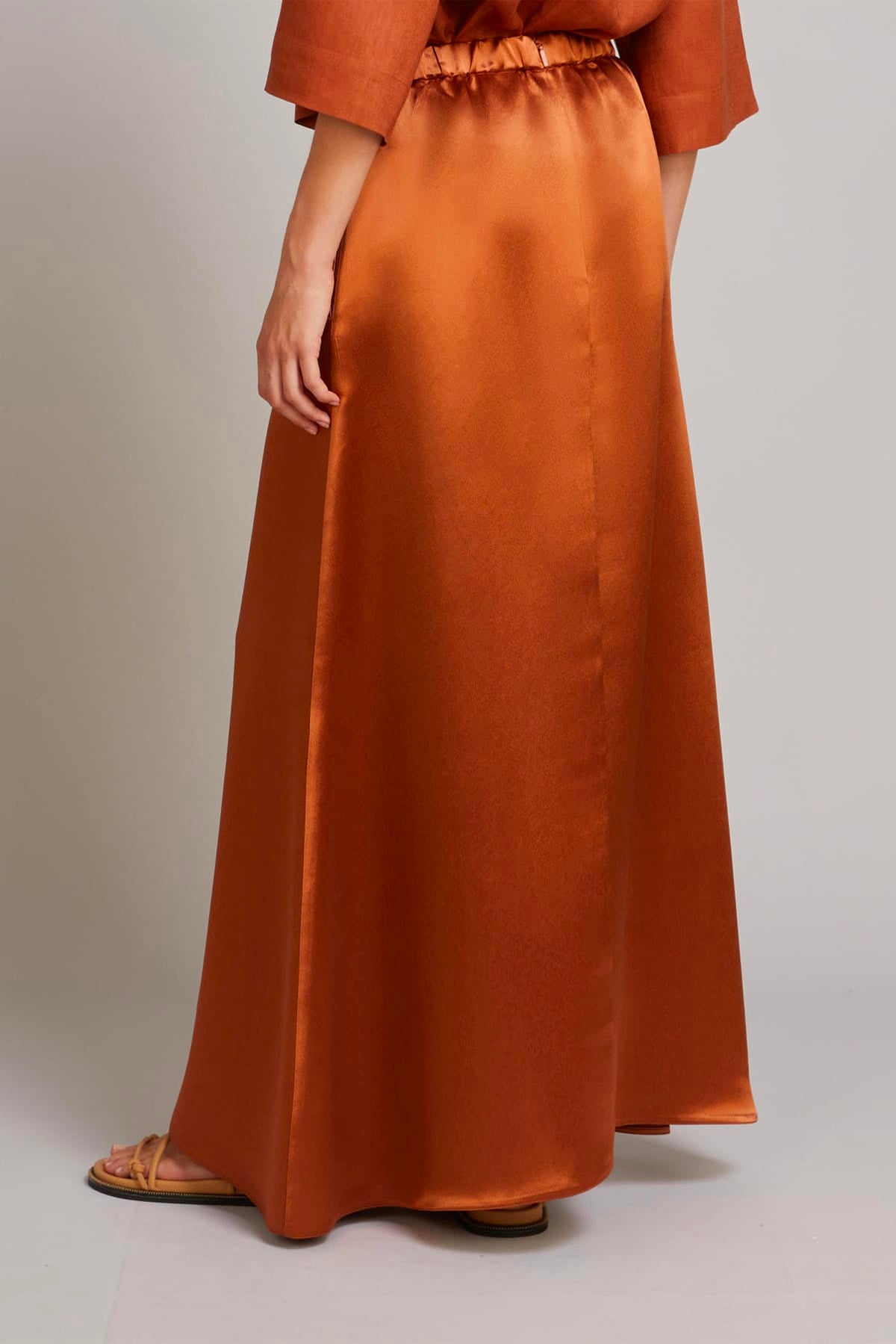 MAXMARA'S BRANDS GONNA  Gonna in raso donna Max Mara MM Mmltuono
