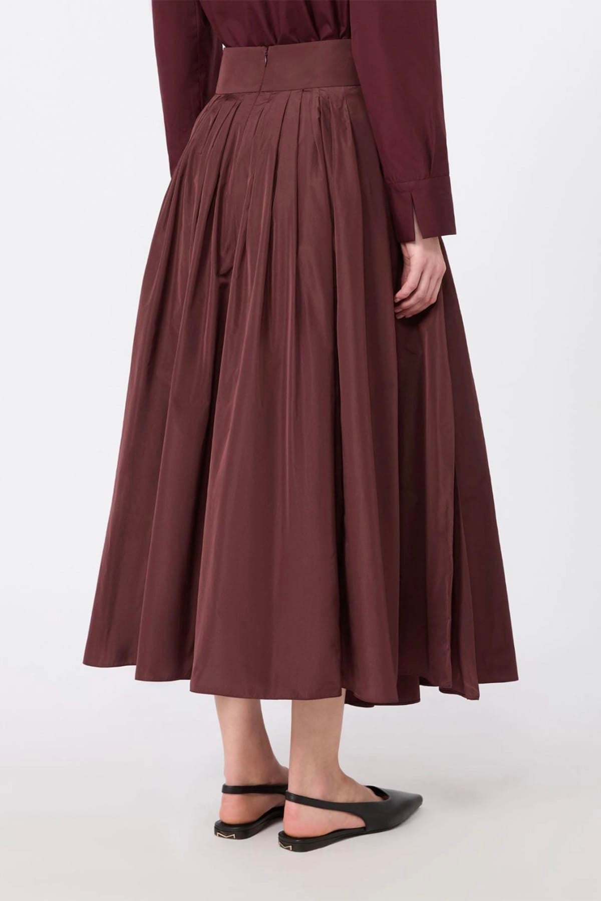 MAXMARA'S BRANDS GONNA  Gonna in raso lunga 'S Max Mara Smmromina