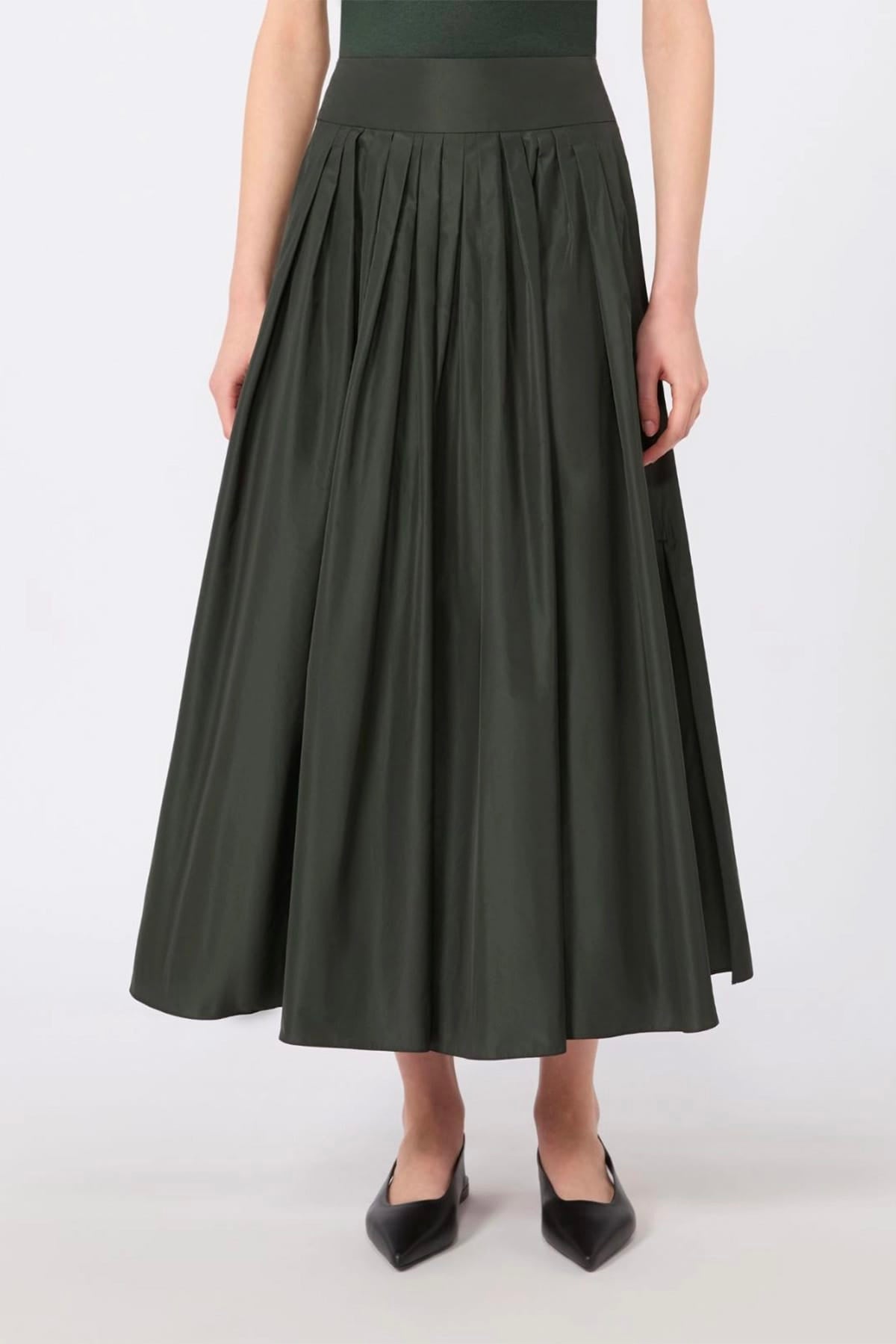MAXMARA'S BRANDS GONNA  Gonna in raso lunga 'S Max Mara Smmromina
