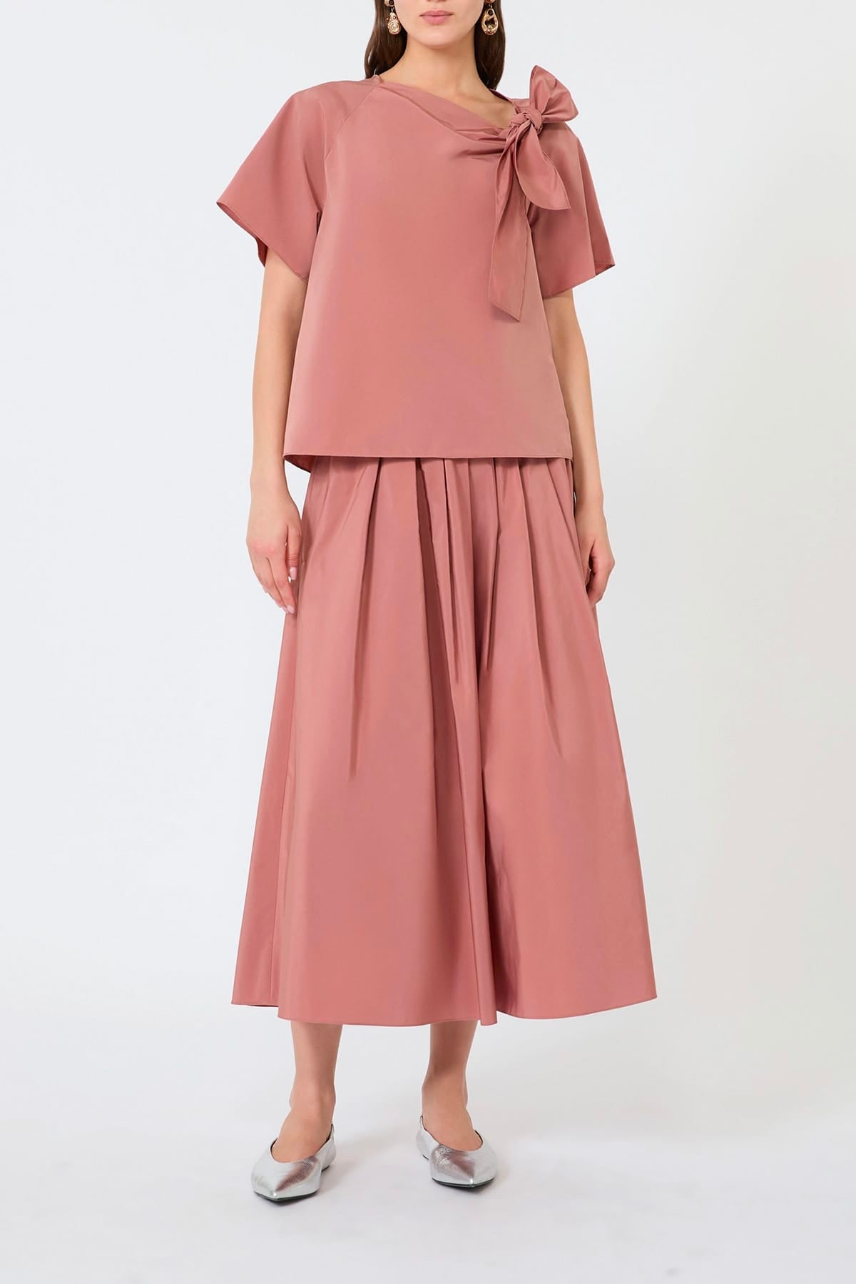 MAXMARA'S BRANDS GONNA  Gonna in taffetà Max Mara Weekend Wkdalpaca