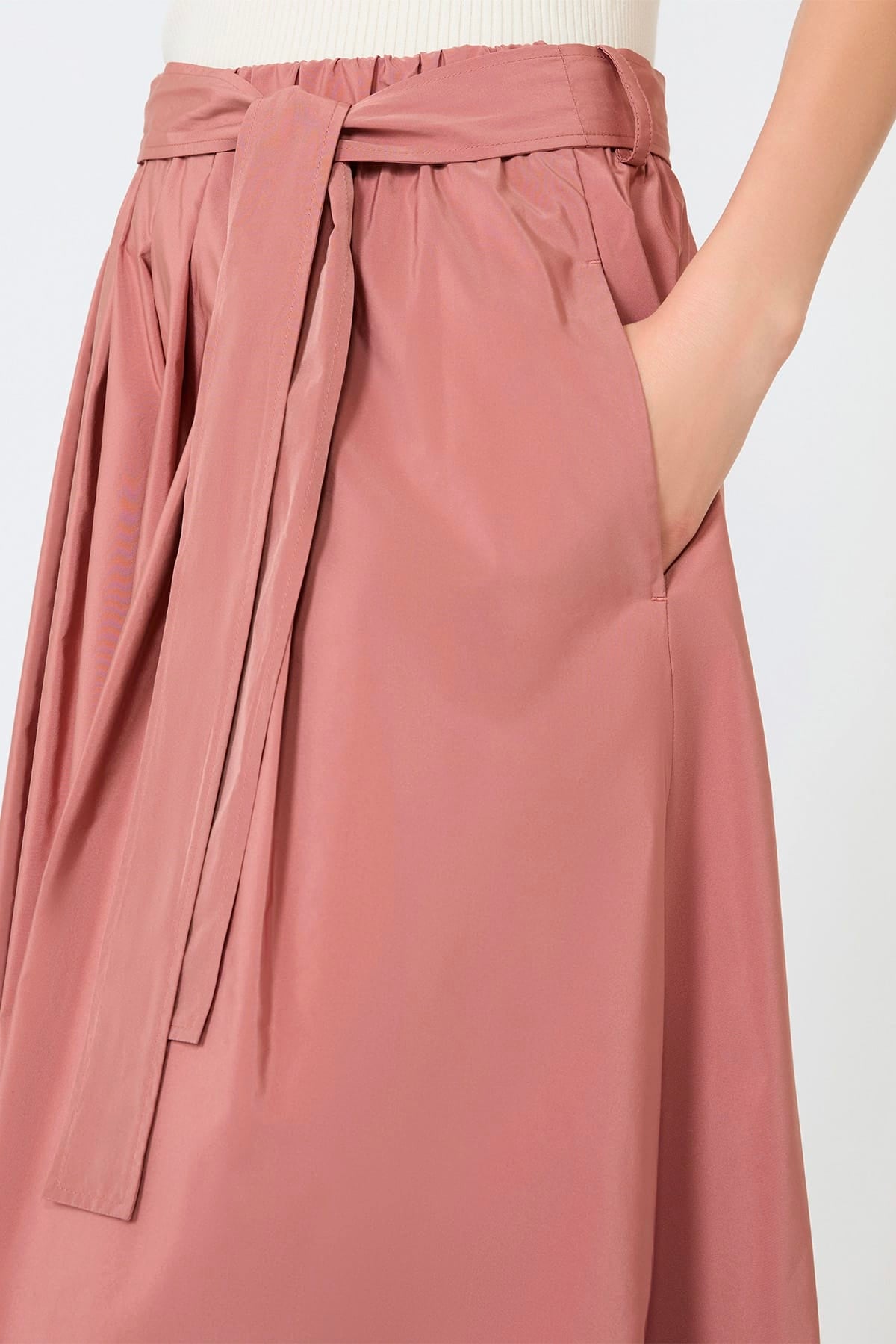 MAXMARA'S BRANDS GONNA  Gonna in taffetà Max Mara Weekend Wkdalpaca