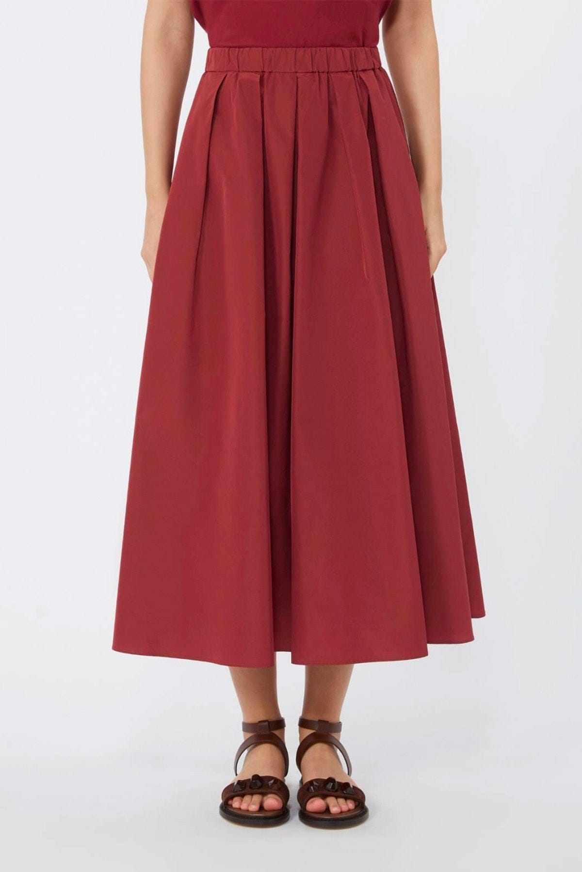 MAXMARA'S BRANDS GONNA  AZZURRO / 34 Gonna lunga in cotone donna Weekend Max Mara Wkdformica