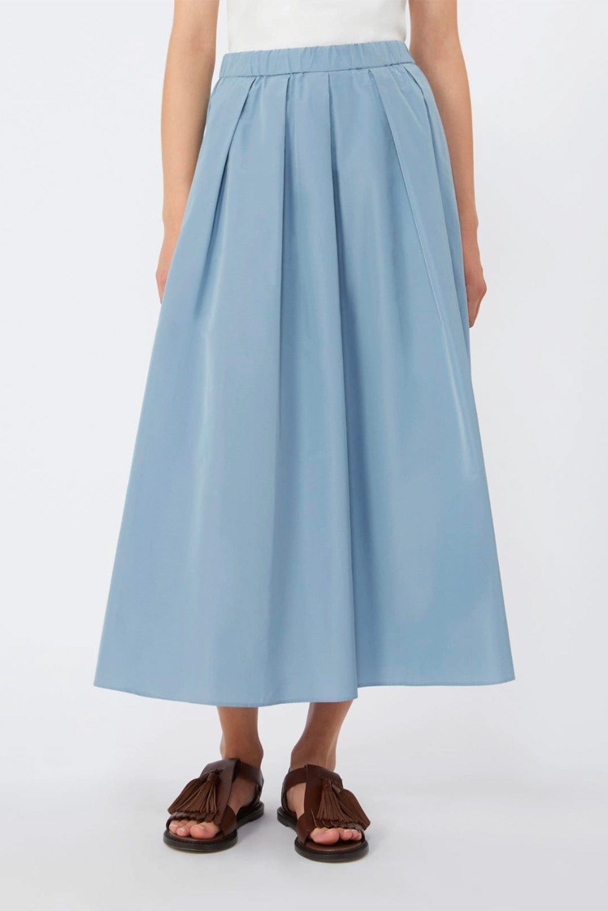 MAXMARA'S BRANDS GONNA  Gonna lunga in cotone donna Weekend Max Mara Wkdformica
