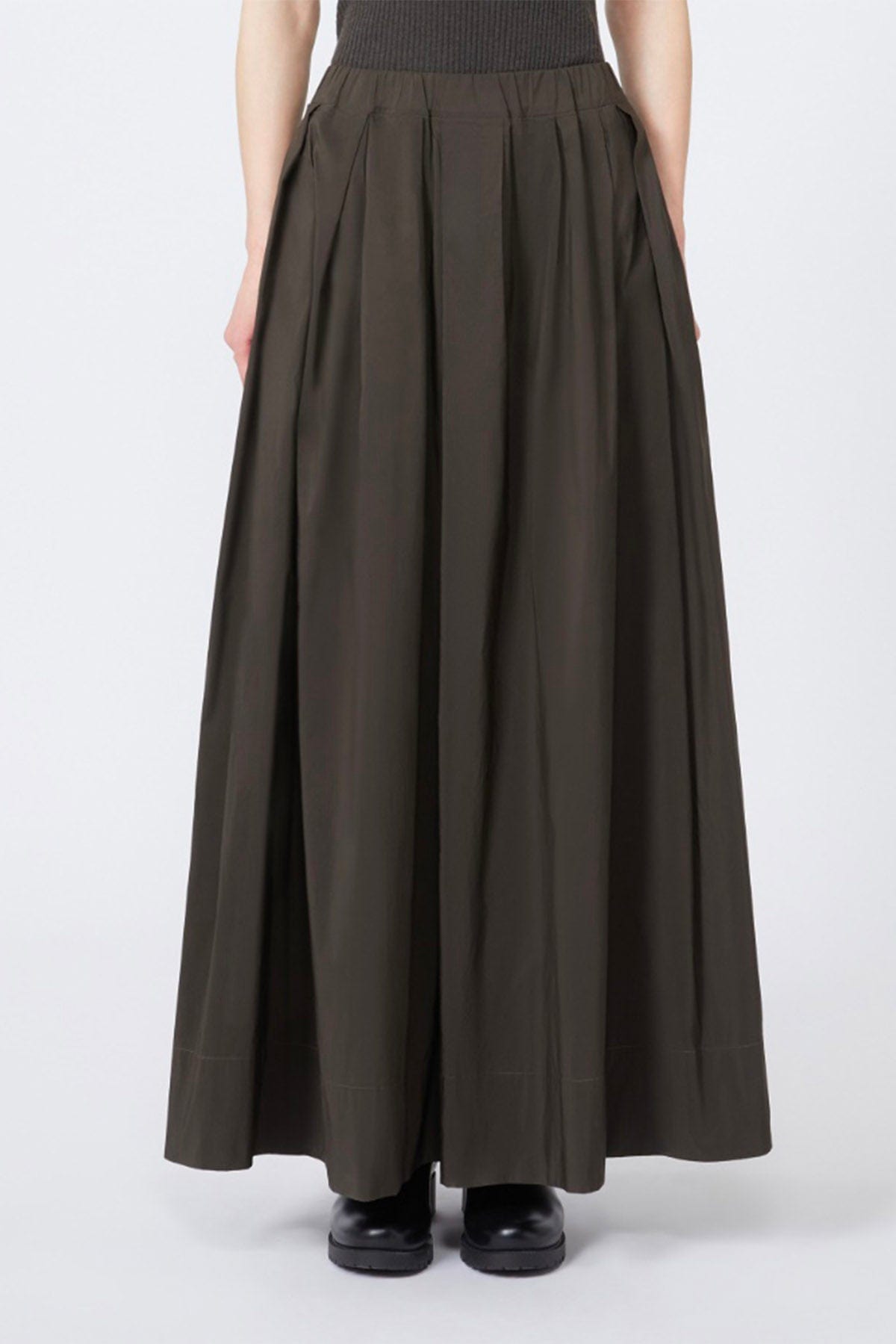 MAXMARA&#39;S BRANDS GONNA  Gonna lunga in raso di cotone &#39;S Max Mara Aloe