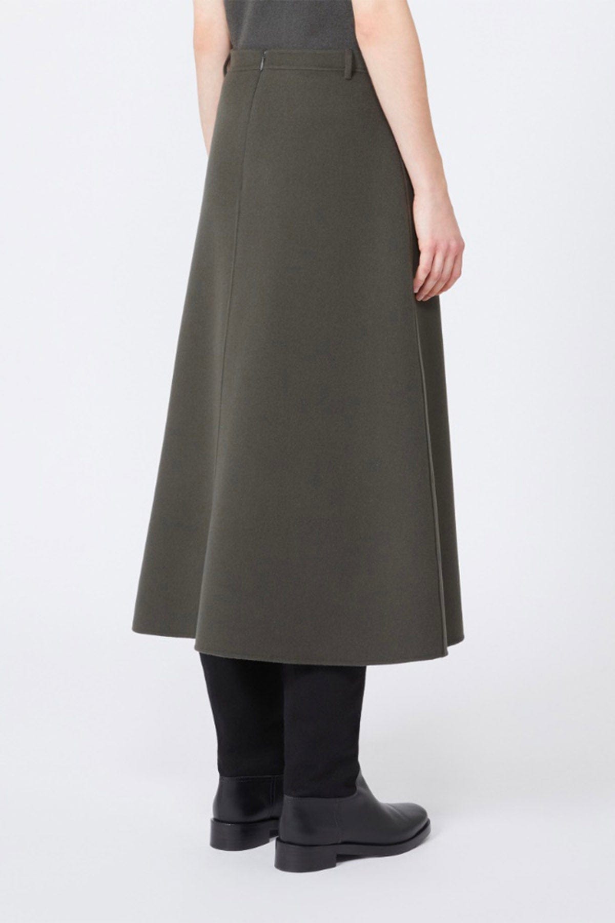 MAXMARA'S BRANDS GONNA  VERDE / 34 Gonna lunga verde 'S Max Mara Gloria