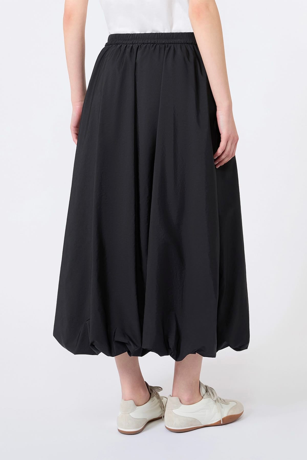 MAXMARA'S BRANDS GONNA  Gonna nera donna in taffetà Max Mara Weekend Wkciurma