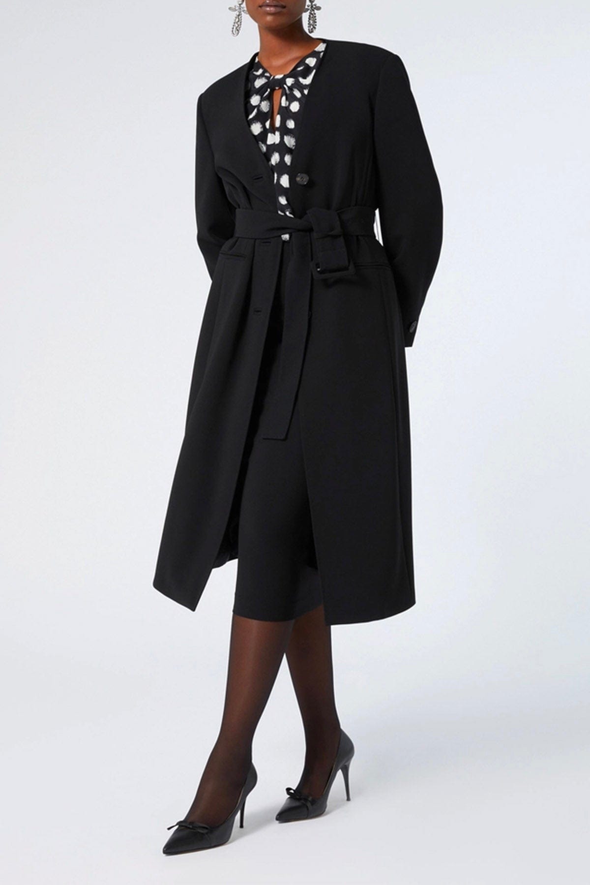 MAXMARA'S BRANDS GONNA  NERO / 11 Gonna nera Marina Rinaldi Osaka