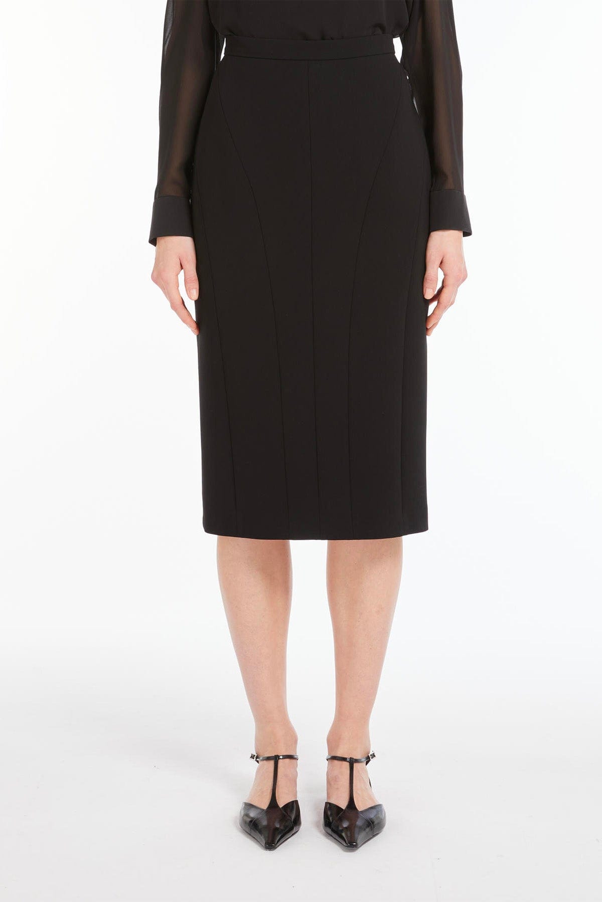 MAXMARA'S BRANDS GONNA  NERO / 34 Gonna nera Max Mara Studio Alcool