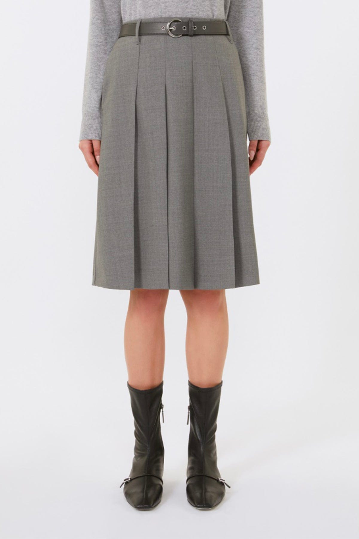 MAXMARA&#39;S BRANDS GONNA  Gonna plisse al ginocchio Max Mara Studio Gimmy