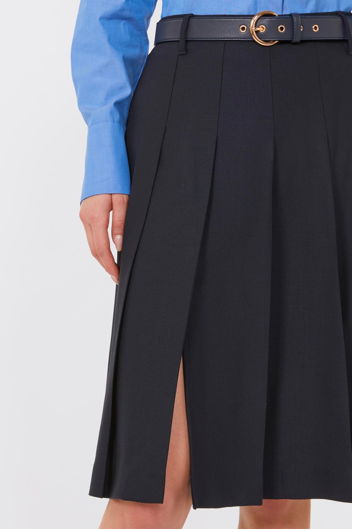 MAXMARA&#39;S BRANDS GONNA  Gonna plisse al ginocchio Max Mara Studio Gimmy