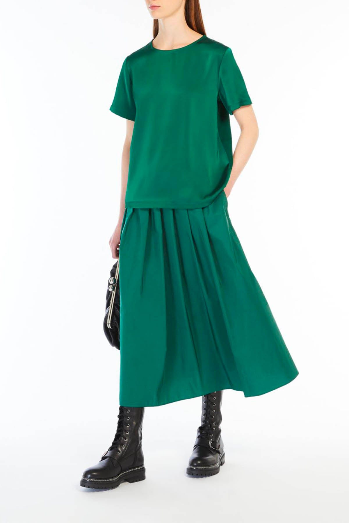 MAXMARA&#39;S BRANDS GONNA  Gonna Verde Donna Weekend Max Mara Zarda