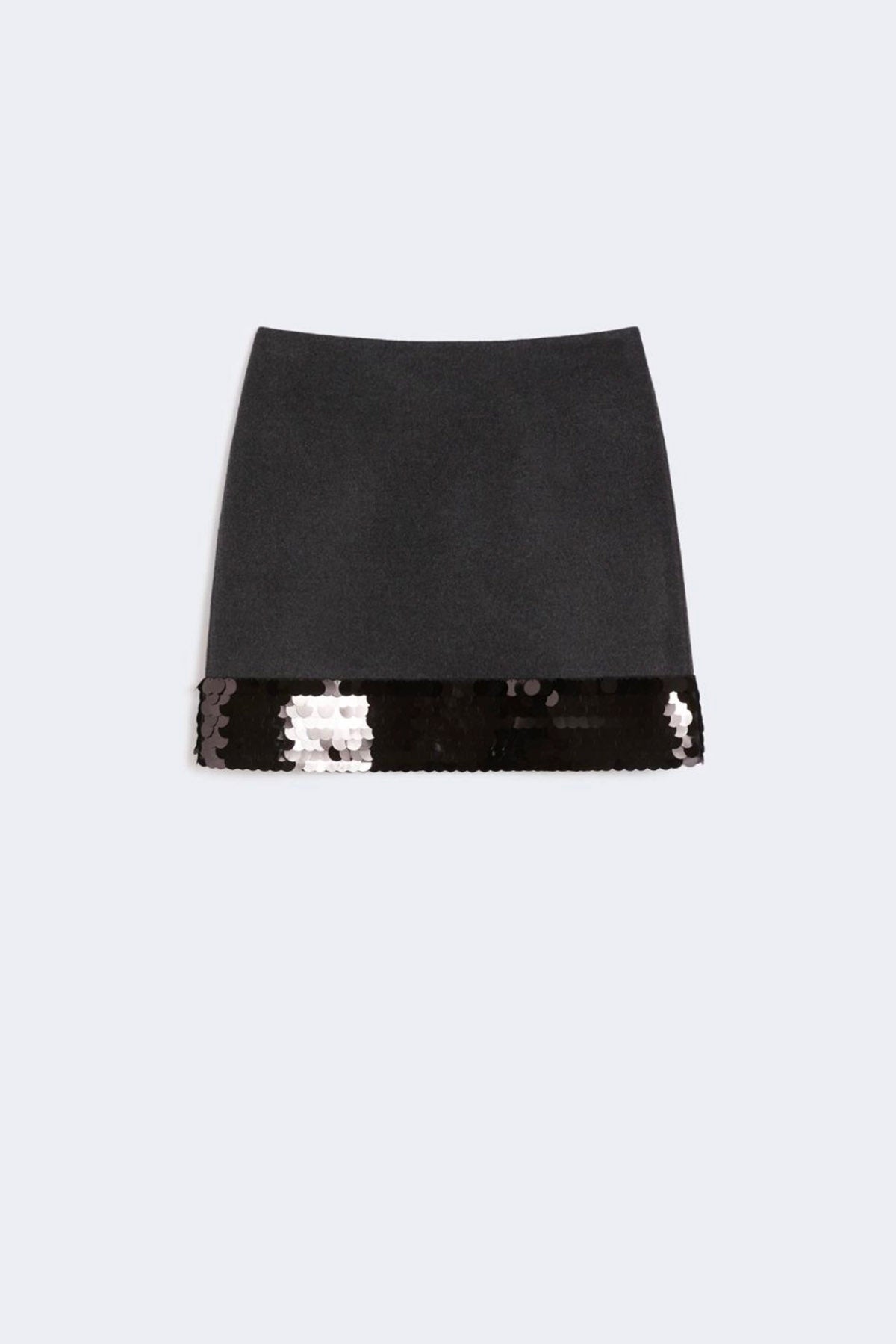 MAXMARA&#39;S BRANDS GONNA  GRIGIO ANTRACITE / 34 Gonna con paillettes Max Mara weekend Bronte1234