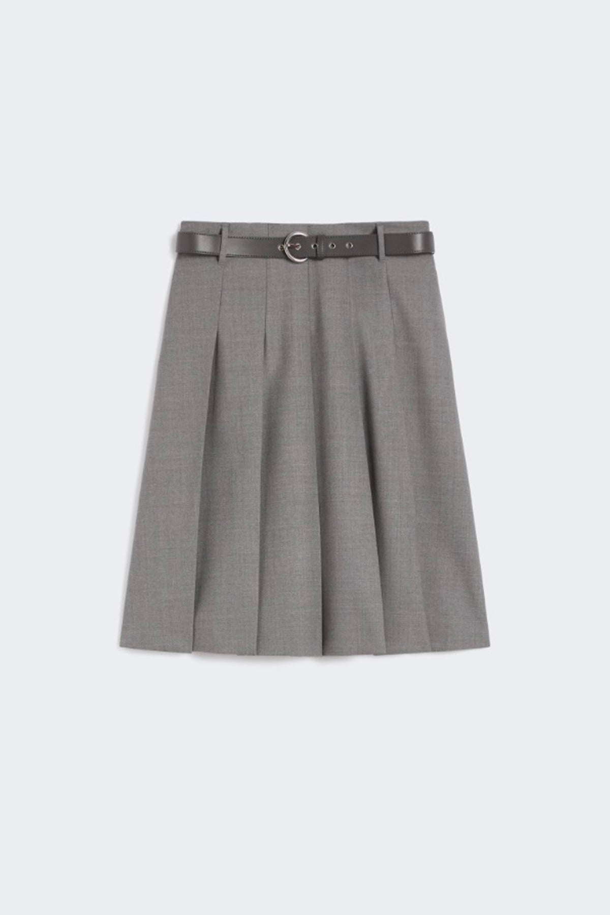 MAXMARA'S BRANDS GONNA  GRIGIO MEDIO / 34 Gonna plisse al ginocchio Max Mara Studio Gimmy