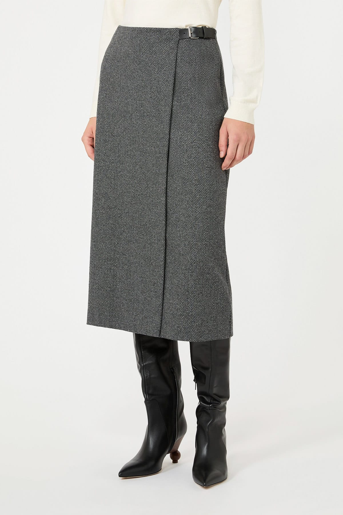 MAXMARA'S BRANDS GONNA IN JERSEY  Gonna in jersey donna Max Mara Weekend Wkdpetali