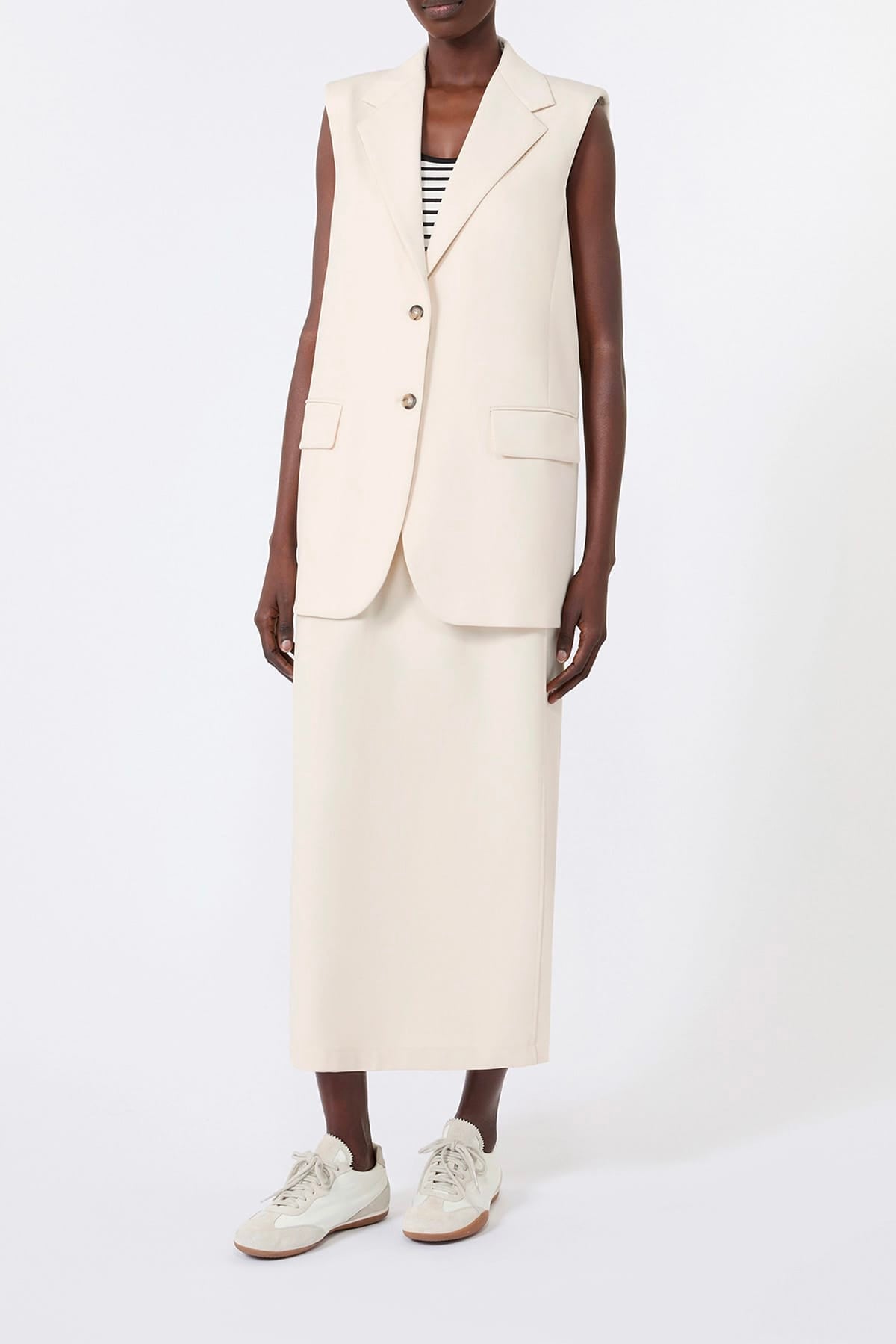 MAXMARA'S BRANDS GONNA IN JERSEY  Gonna in jersey Max Mara Weekend Wkdperle