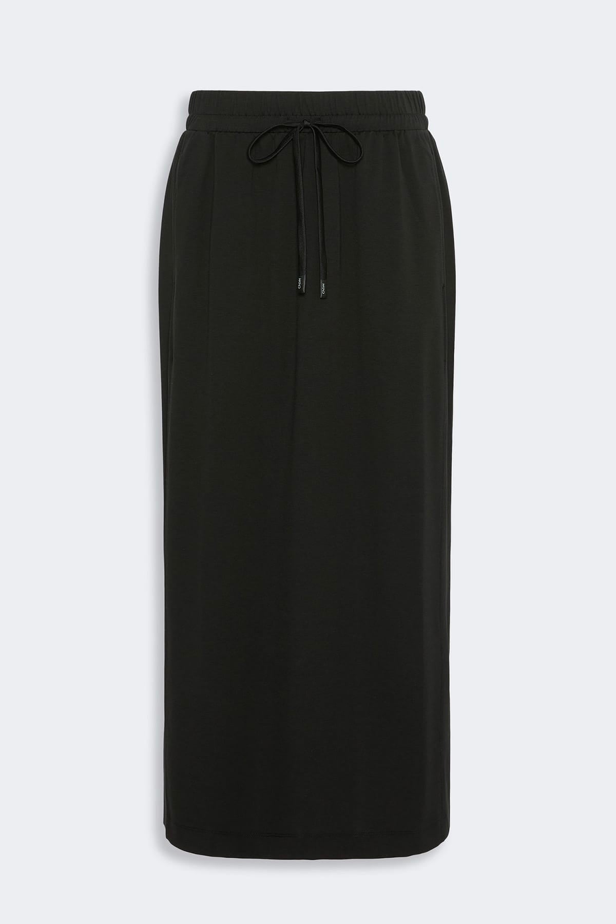 MAXMARA'S BRANDS GONNA IN JERSEY  NERO / XXS Gonna in jersey Max Mara Weekend Wkdperle