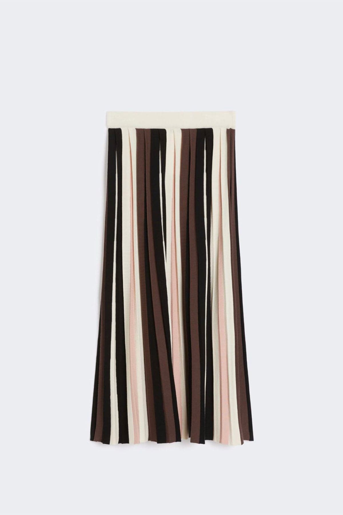 MAXMARA'S BRANDS GONNA IN MAGLIA  RIGATO MULTICOLOR / XXS Gonna lunga rigata multicolor Weekend Max Mara Pleiadi