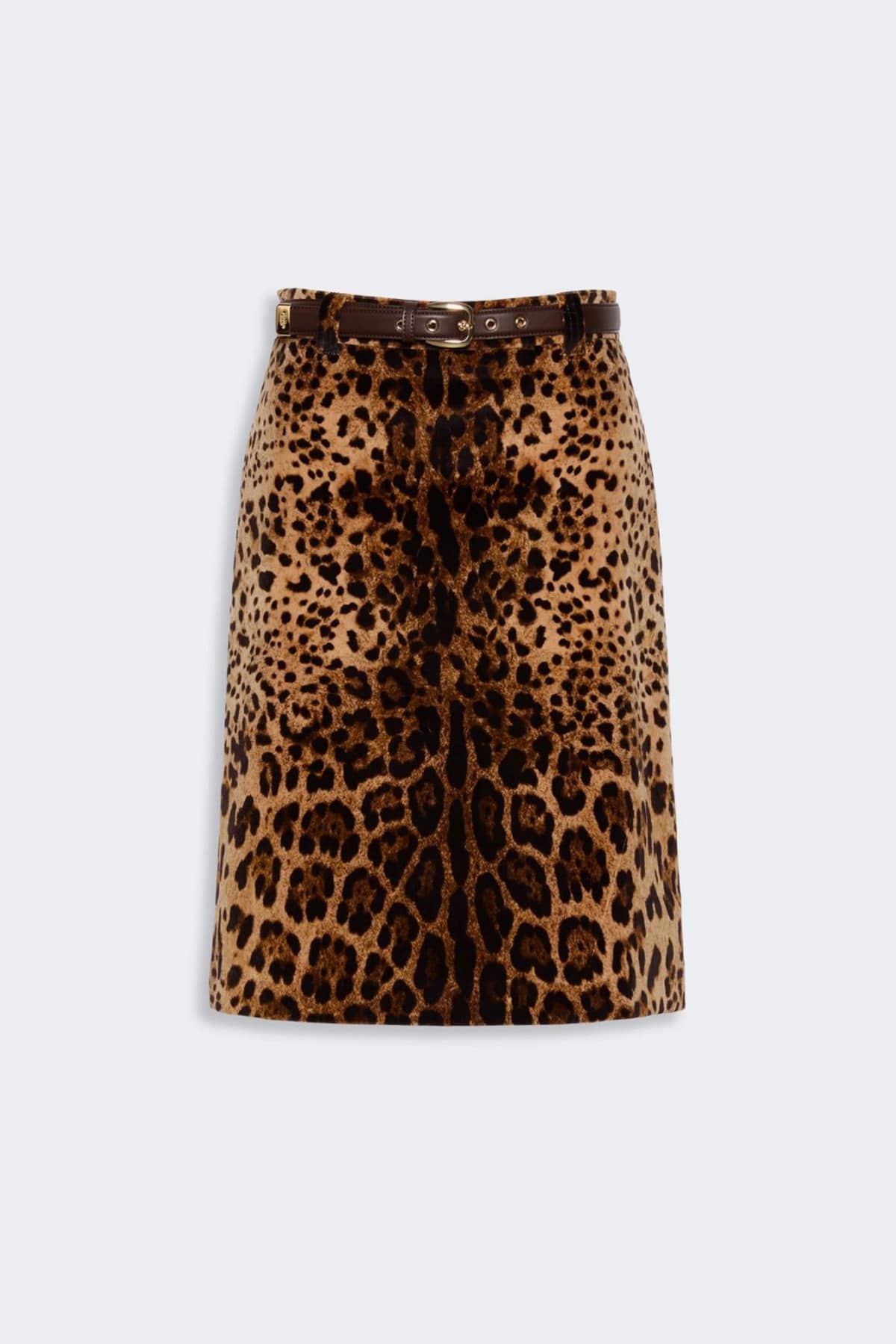 MAXMARA'S BRANDS GONNA  LEOPARDATA / 34 Gonna leopardata Max Mara Studio Mstfalange