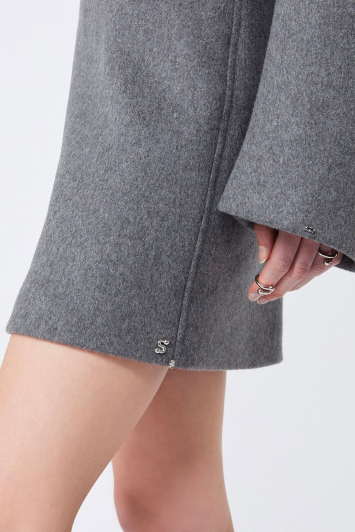 MAXMARA'S BRANDS GONNA  GRIGIO / 34 Minigonna Sportmax grigio Poggio