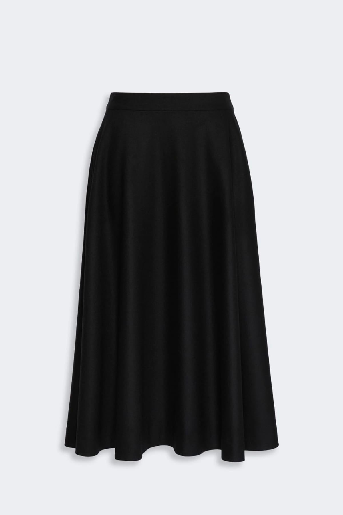 MAXMARA'S BRANDS GONNA  NERO / 34 Gonna in lana donna 'S Max Mara Smmbetulla