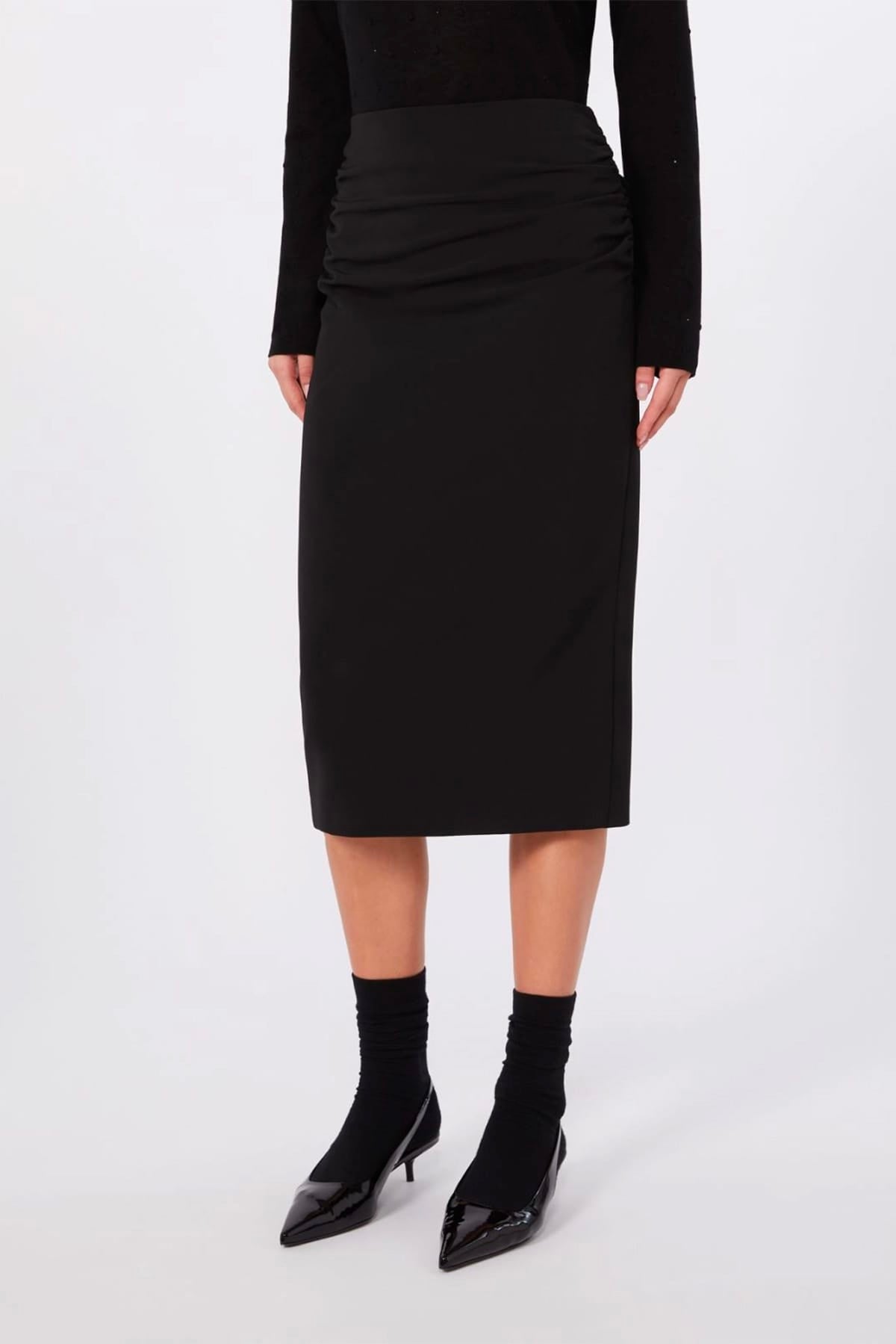 MAXMARA'S BRANDS GONNA  NERO / 34 Pantaloni neri donna Maio Mstquiete
