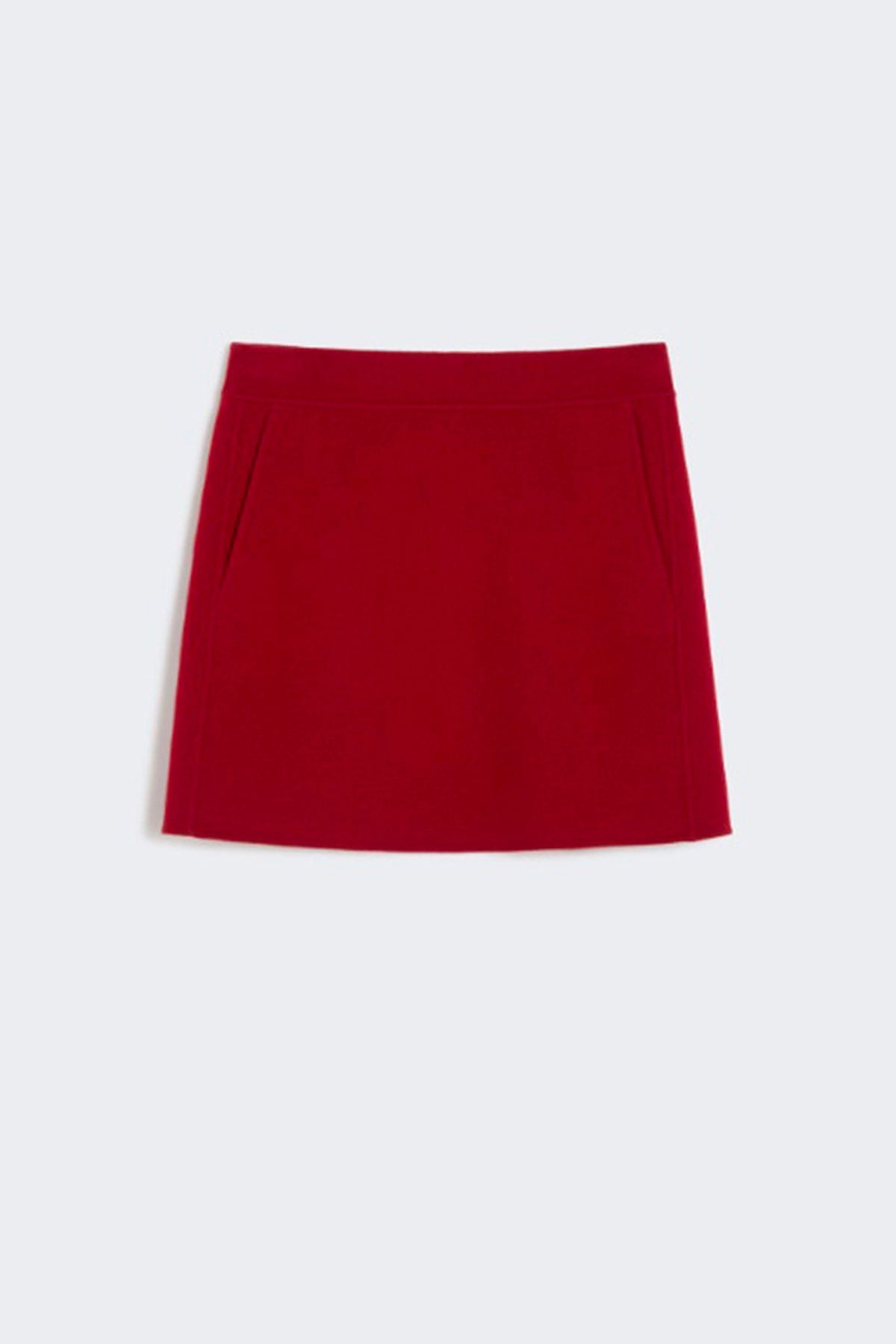 MAXMARA&#39;S BRANDS GONNA  ROSSO / 34 Gonna corta di lana donna &#39;S Max Mara Aida