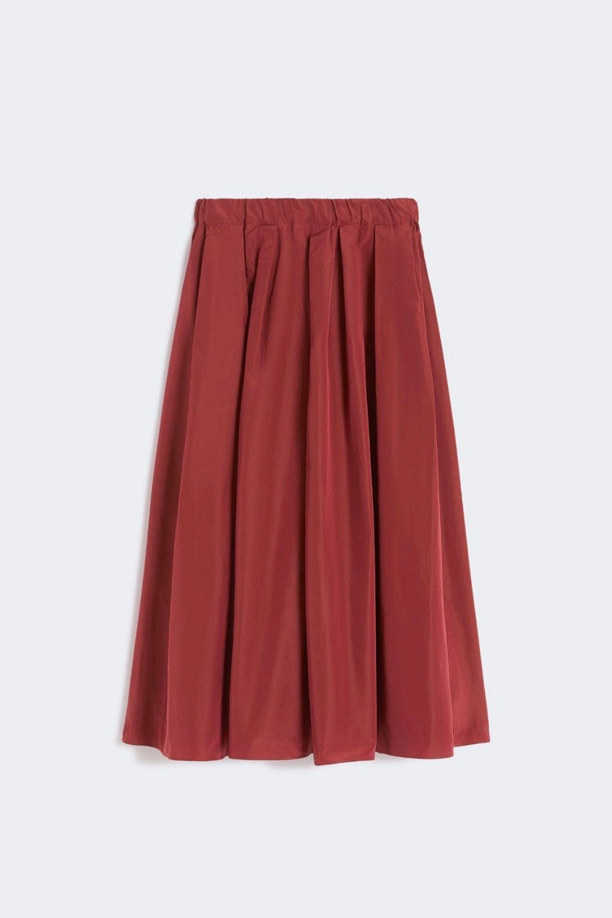 MAXMARA'S BRANDS GONNA  ROSSO CILIEGIA / 34 Gonna lunga in cotone donna Weekend Max Mara Wkdformica