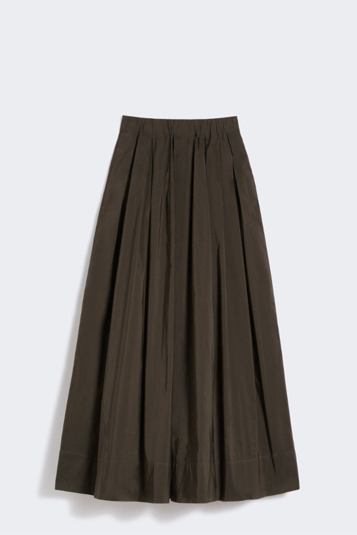 MAXMARA'S BRANDS GONNA  VISONE / 34 Gonna lunga in raso di cotone 'S Max Mara Aloe