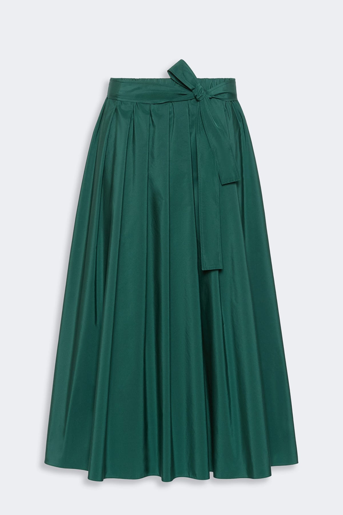 MAXMARA'S BRANDS GONNA  VERDE LAGO / 34 Gonna in taffetà Max Mara Weekend Wkdalpaca