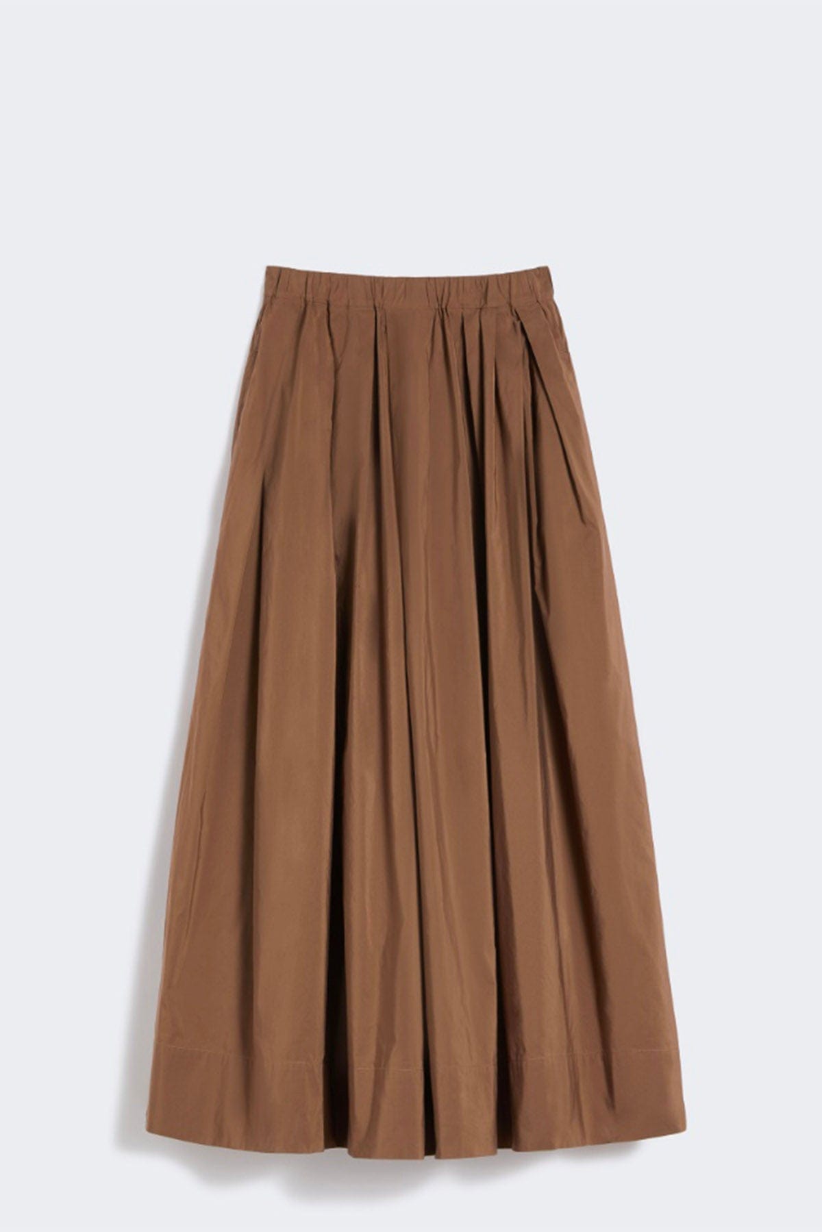 MAXMARA'S BRANDS GONNA  VISONE / 34 Gonna lunga in raso di cotone 'S Max Mara Aloe