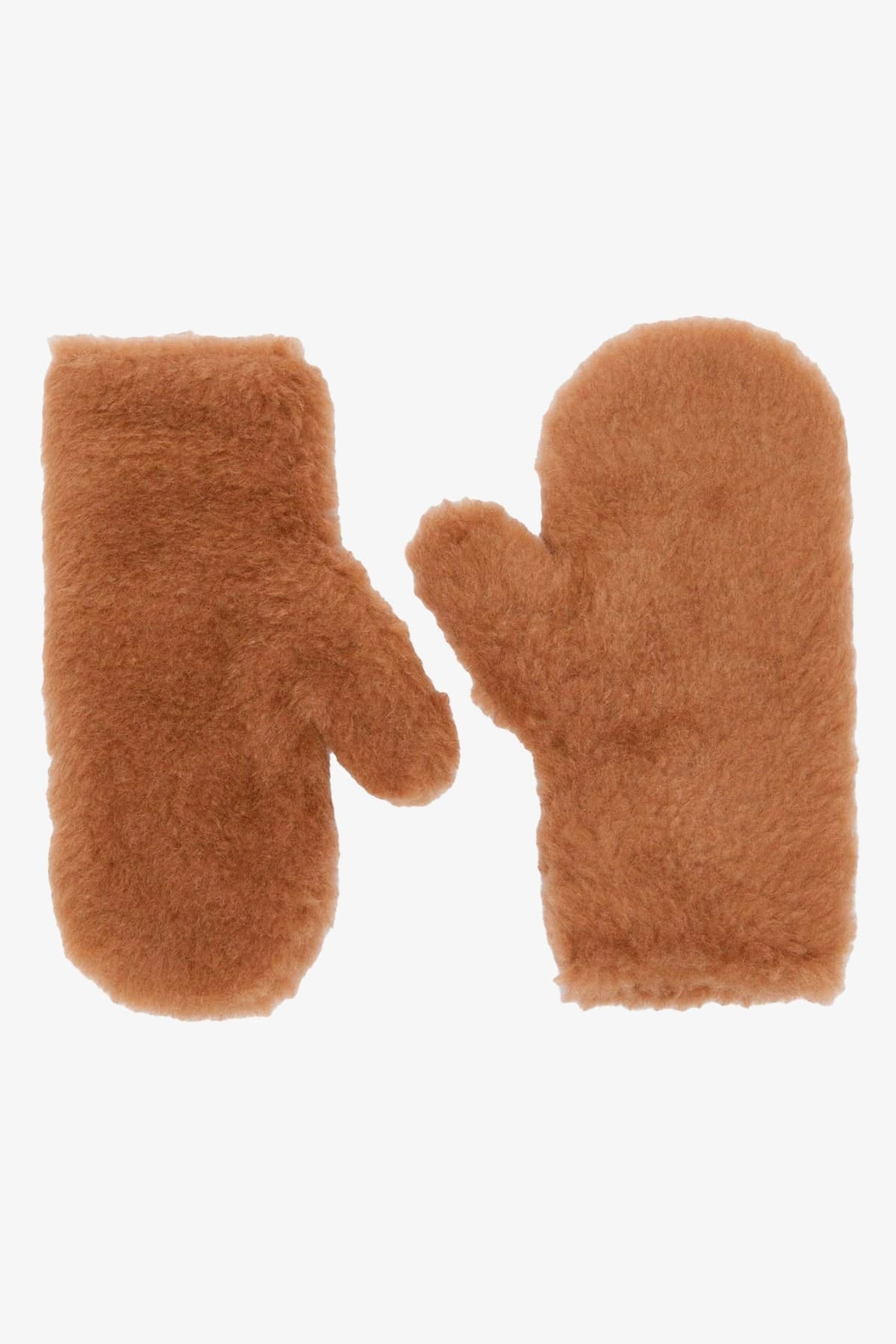 MAXMARA'S BRANDS GUANTI CAMMELLO / SM Muffole teddy Max Mara Ombrat2