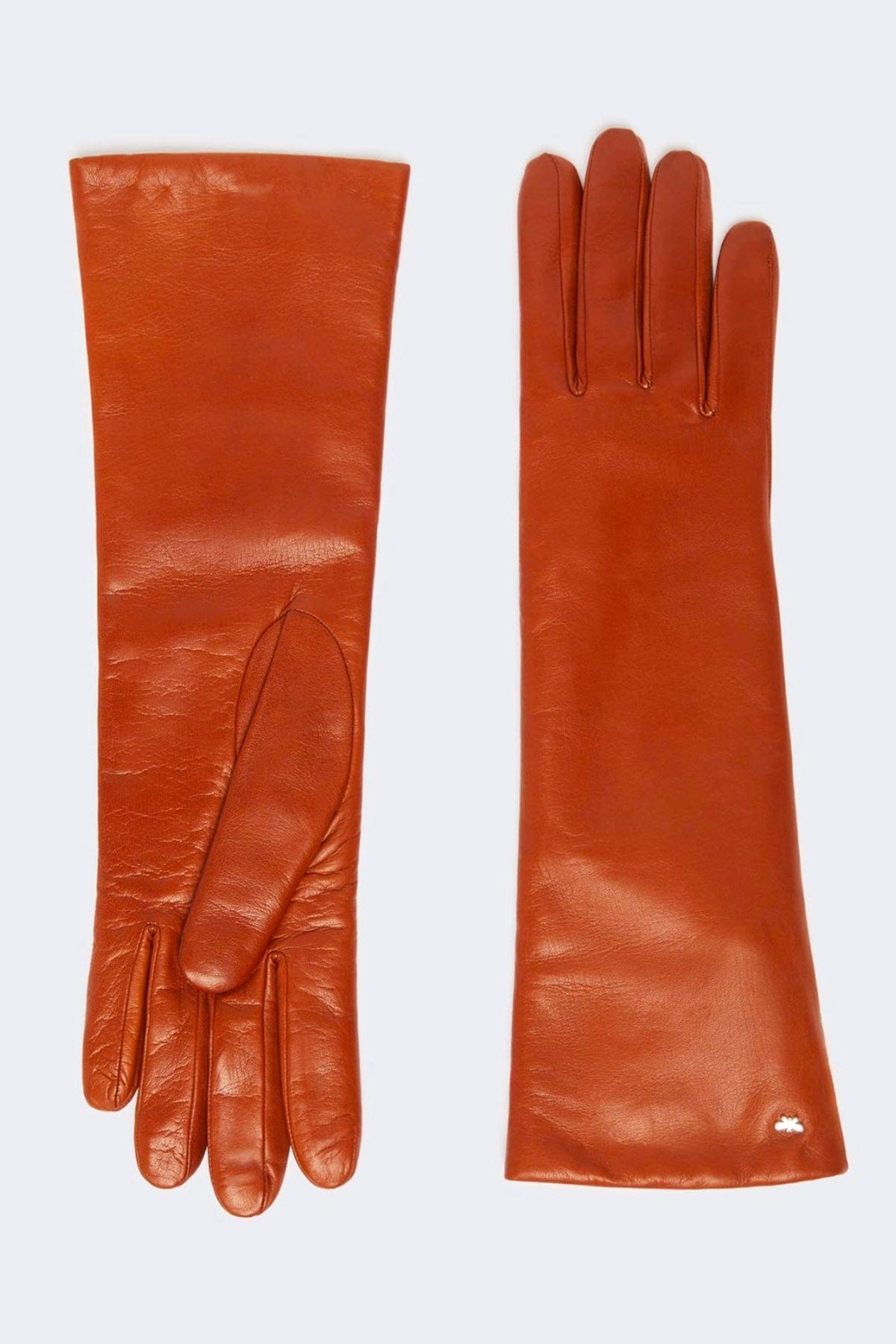 MAXMARA&#39;S BRANDS GUANTI CUOIO / 6.5 Guanti in pelle donna Max Mara Weekend Senape