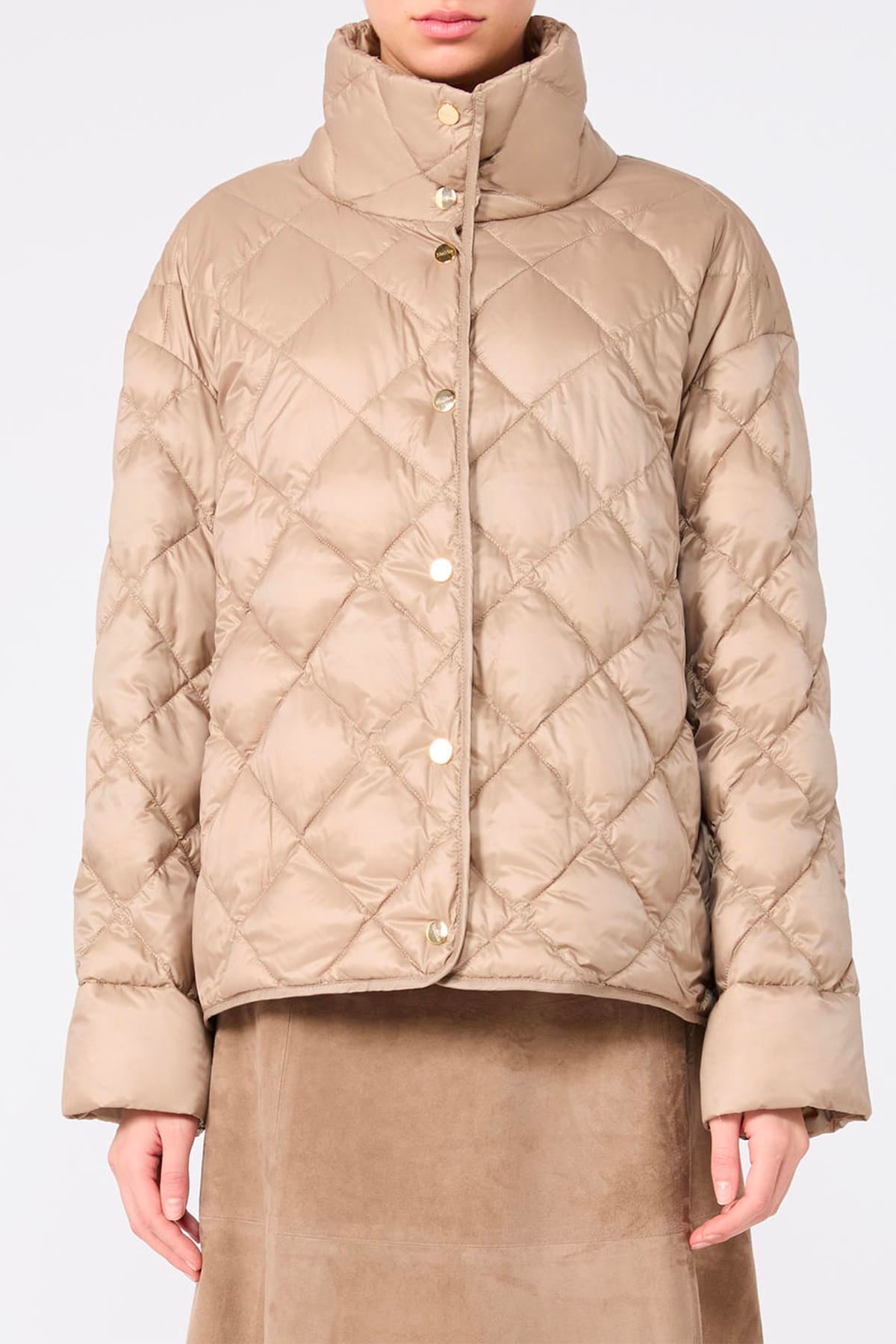 MAXMARA'S BRANDS IMBOTTITO CORTO  BEIGE DORATO / 34 Imbottito corto donna Max Mara The Cube Mtctrionfo