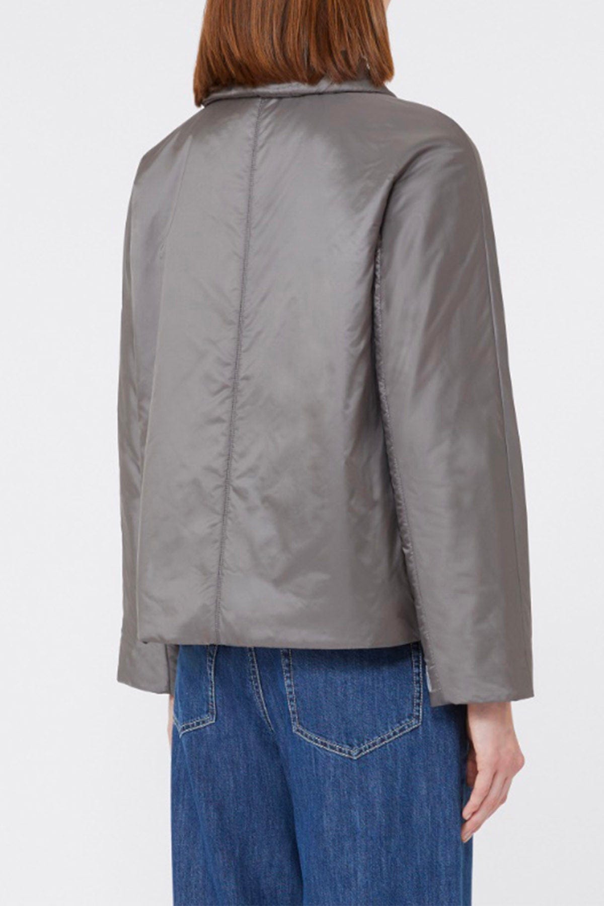 MAXMARA'S BRANDS IMBOTTITO CORTO  GRIGIO / 34 Imbottito corto antigoccia Max Mara The Cube Greens