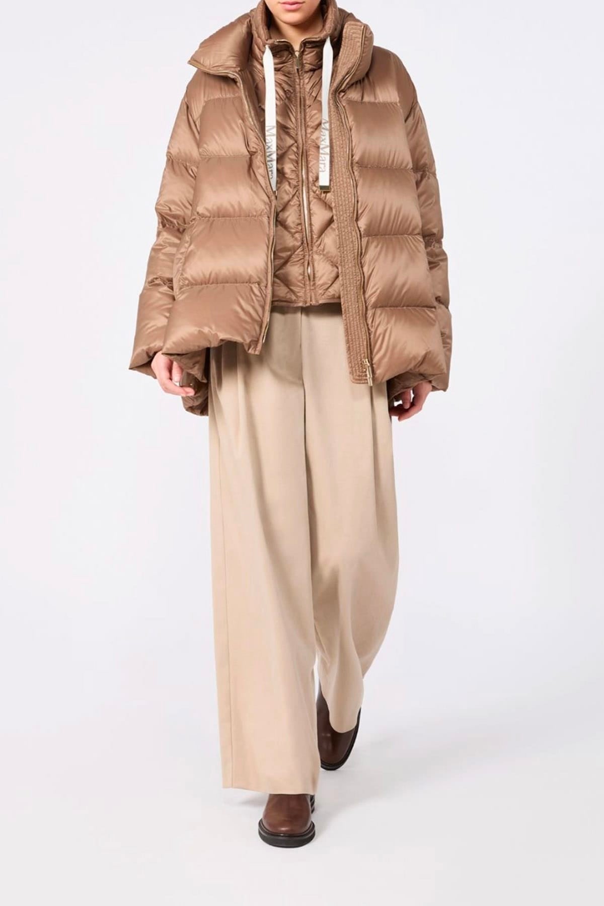 MAXMARA'S BRANDS IMBOTTITO CORTO  Imbottito corto donna cammello Max Mara the Cube Mtcadorato