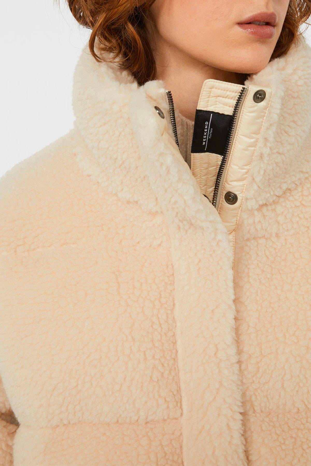 MAXMARA&#39;S BRANDS IMBOTTITO CORTO  Imbottito corto teddy Weekend Max Mara Alfredo