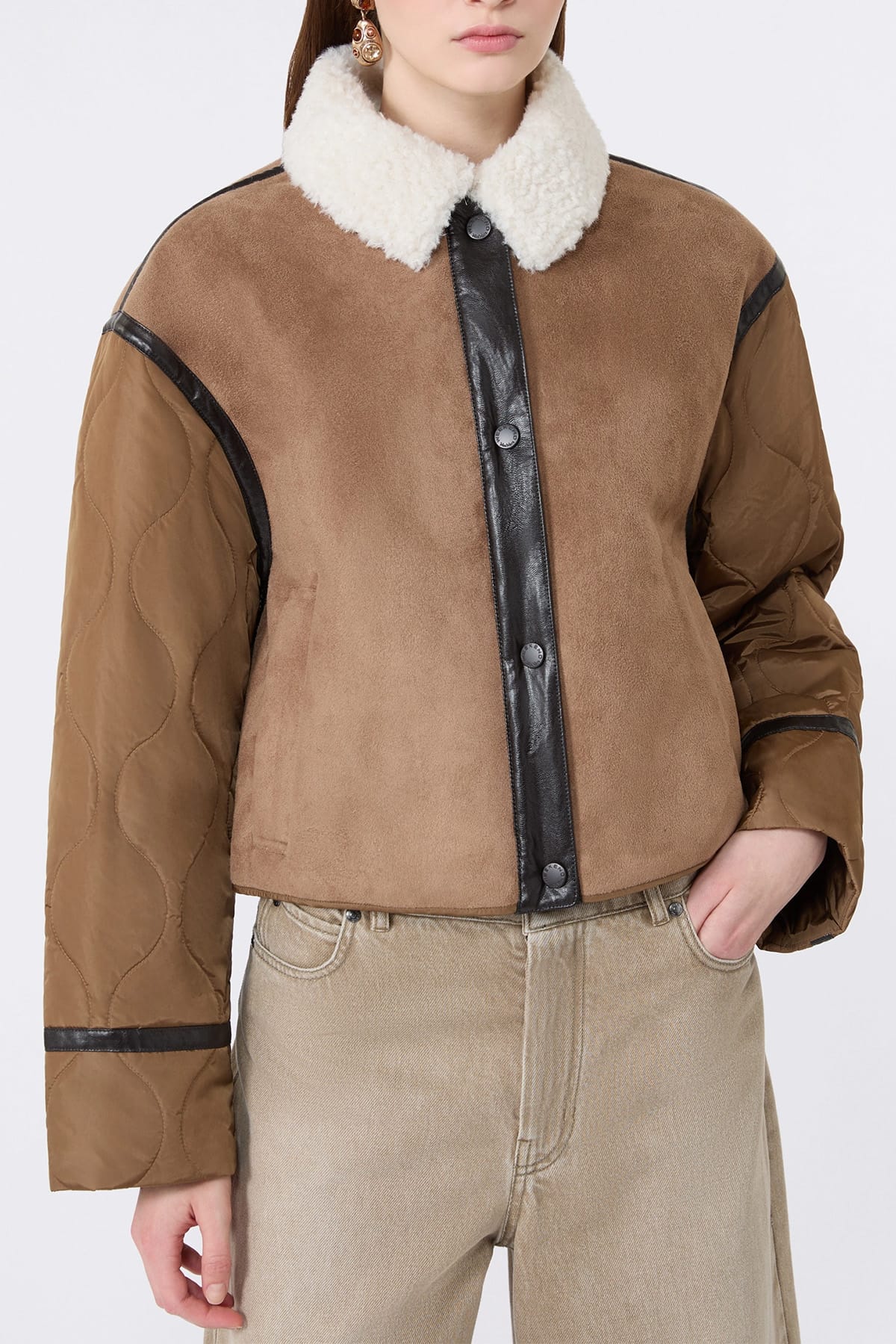 MAXMARA'S BRANDS IMBOTTITO CORTO  Montoncino ecologico donna Max Mara Weekend Wkdgessati