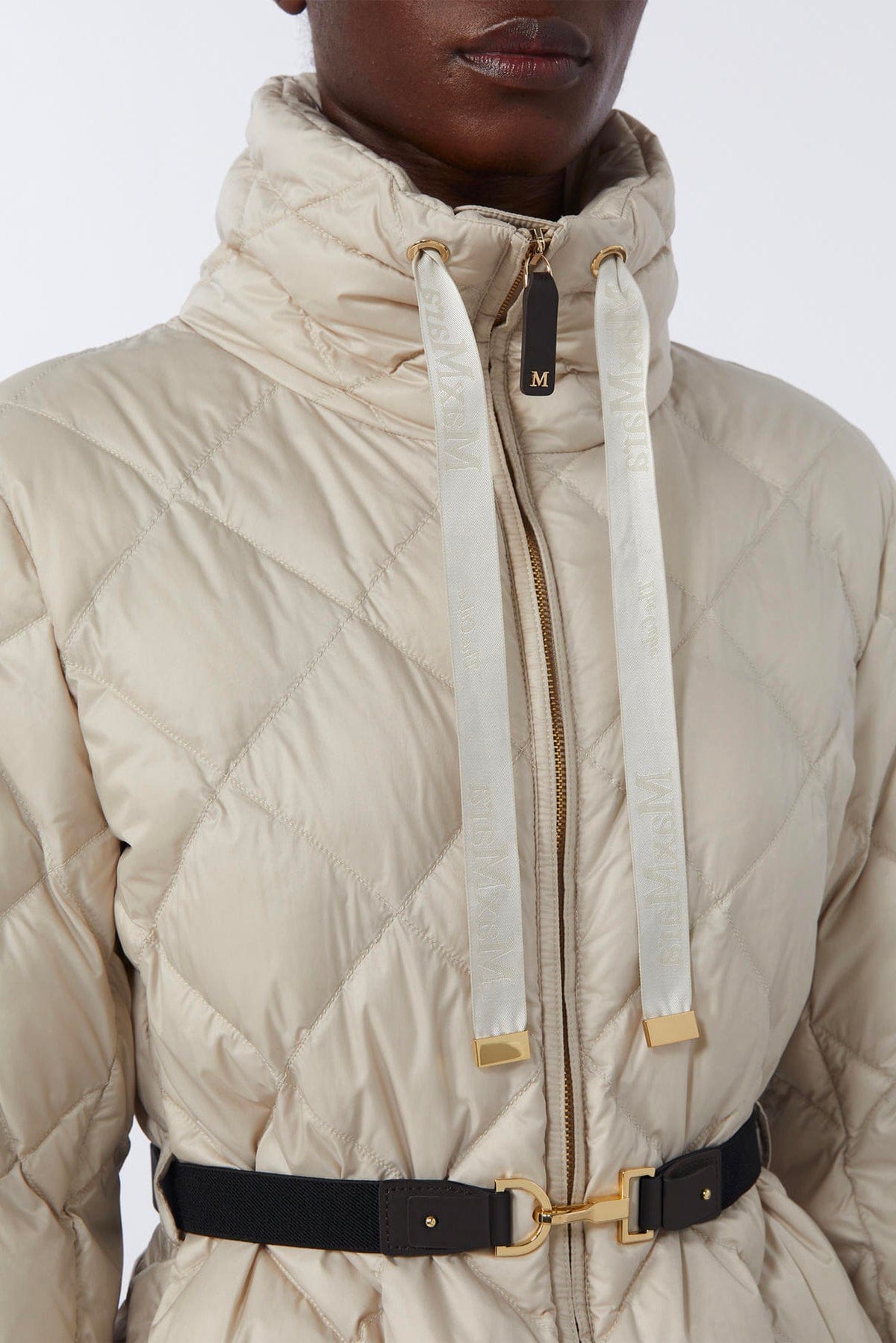 MAXMARA'S BRANDS IMBOTTITO CORTO  SABBIA / 34 Piumino corto antigoccia The Cube Max Mara Mtcsoftb