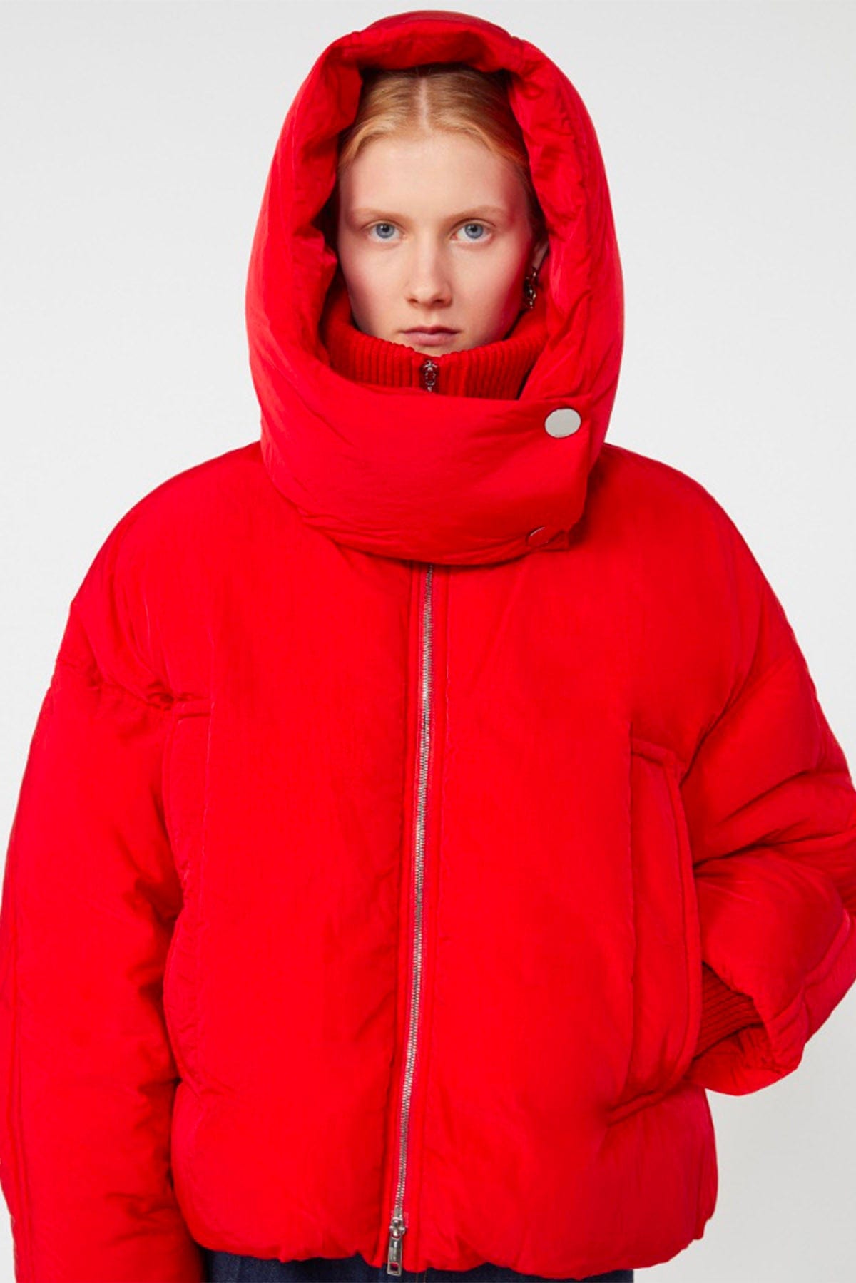 MAXMARA'S BRANDS IMBOTTITO CORTO  ROSSO / 34 Piumino over donna Sportmax Glizia