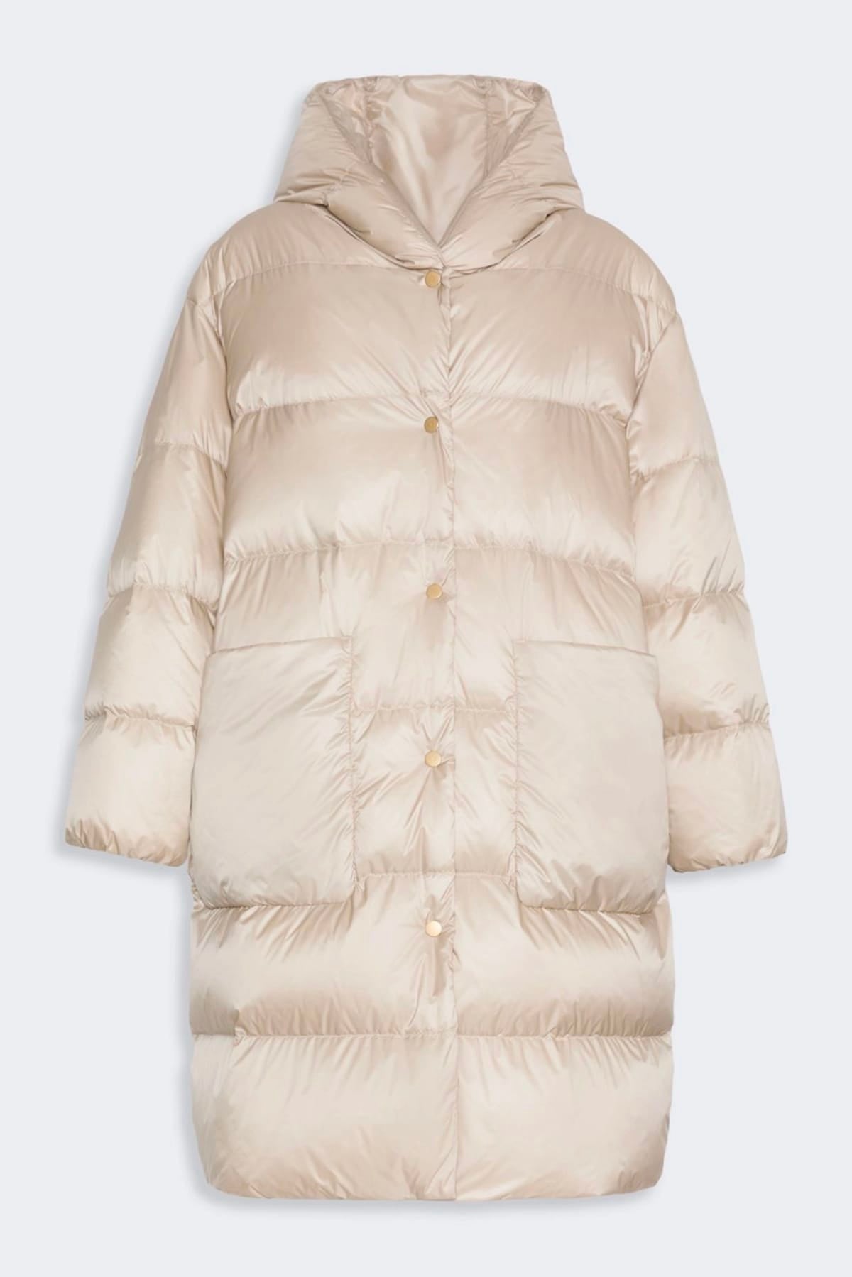 MAXMARA'S BRANDS IMBOTTITO LUNGO BIANCO LATTE / 34 Imbottito lungo donna Max Mara The Cube Mtcveliero
