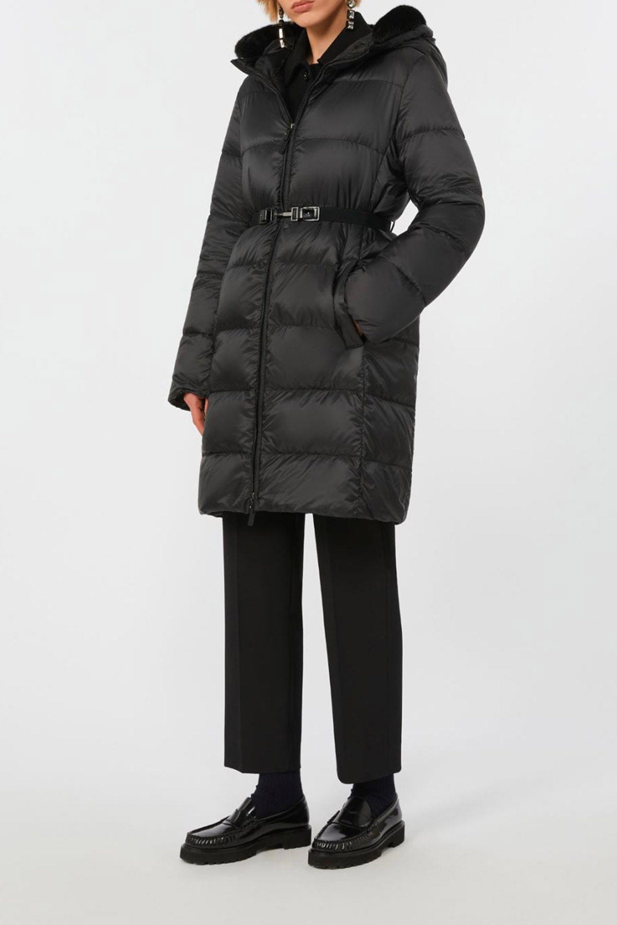 MAXMARA&#39;S BRANDS IMBOTTITO LUNGO Imbottito lungo donna Max Mara The Cube Seipar