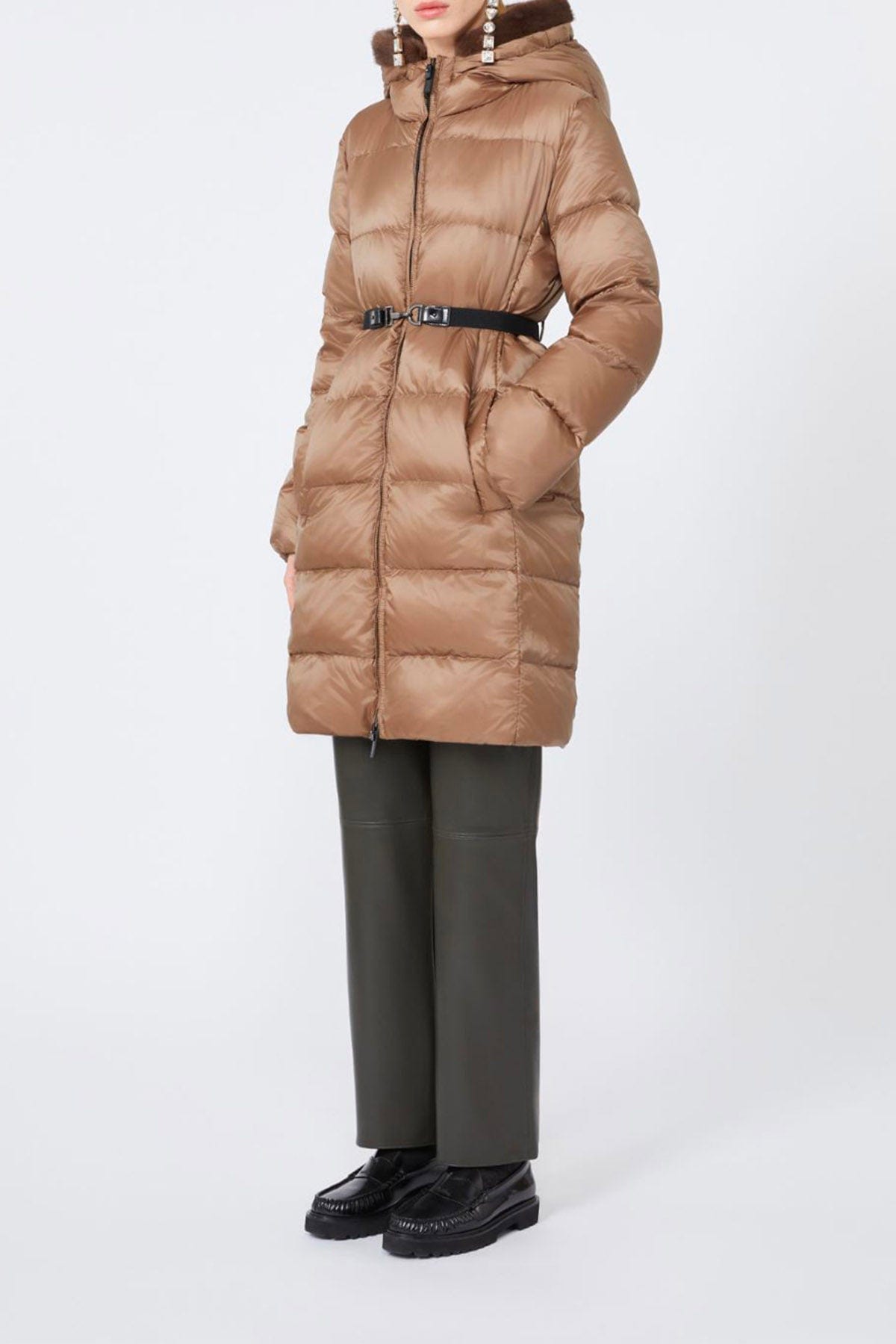 MAXMARA&#39;S BRANDS IMBOTTITO LUNGO Imbottito lungo donna Max Mara The Cube Seipar