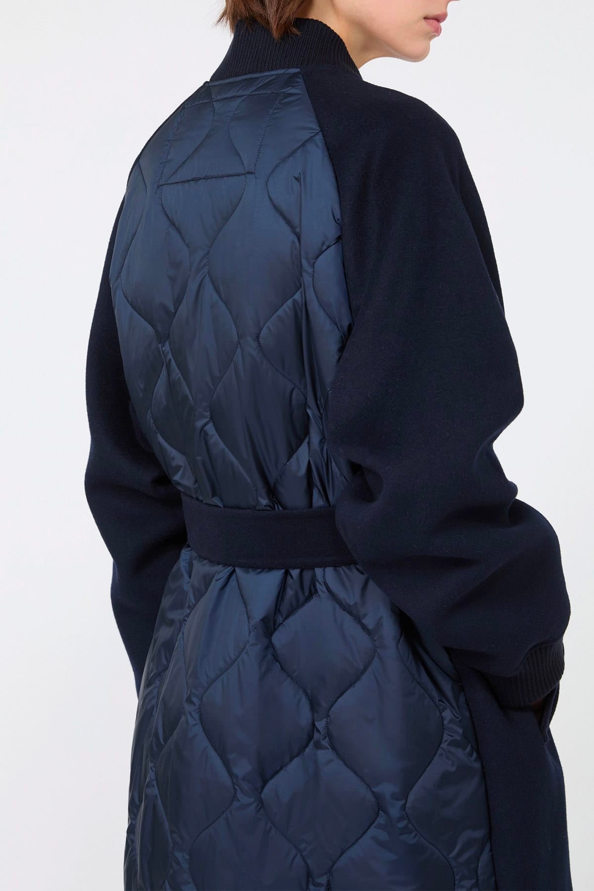 MAXMARA'S BRANDS IMBOTTITO LUNGO BLU NAVY / 34 Imbottito lungo donna Max Mara Weekend Wkdabbono